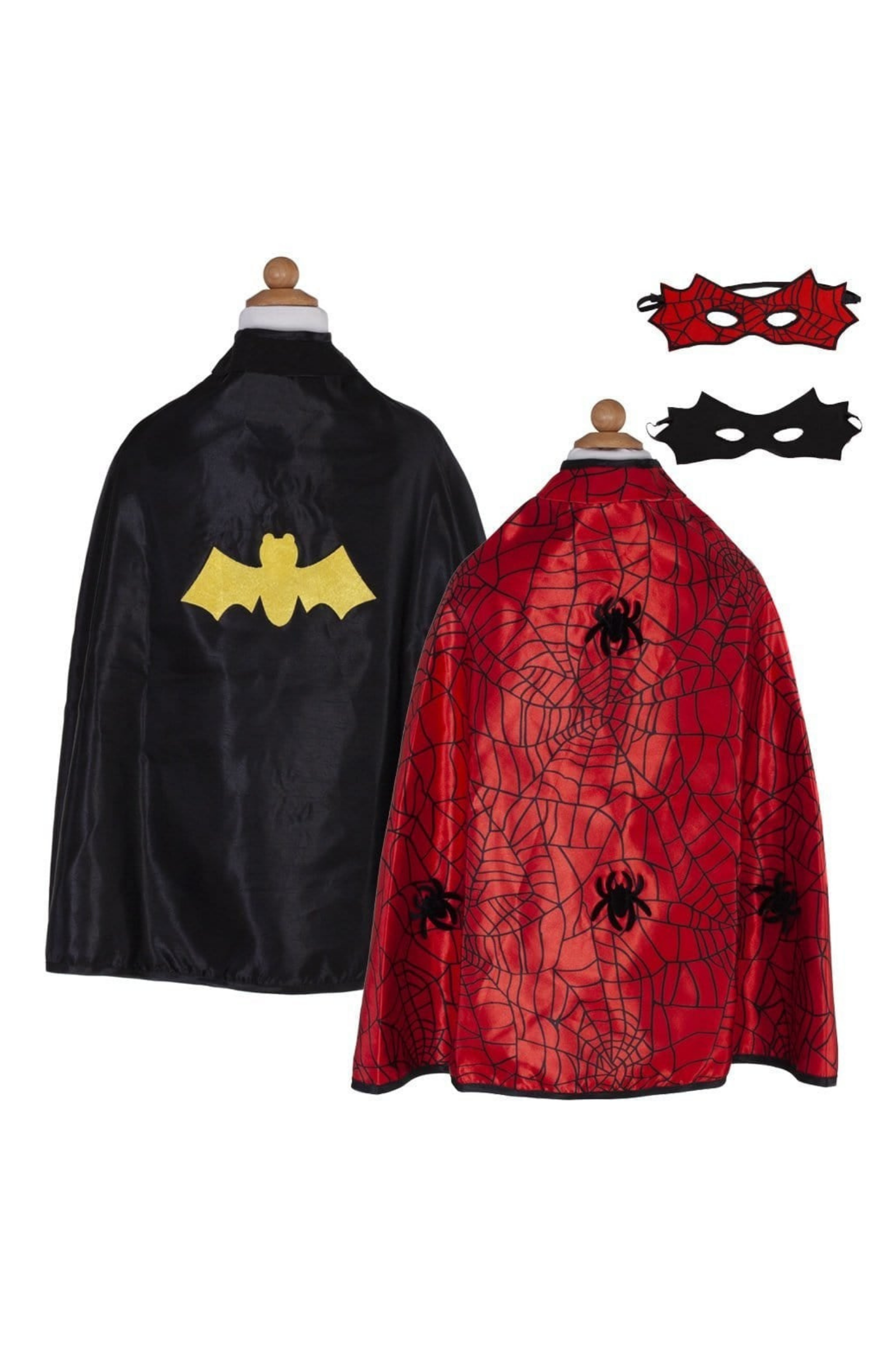 Reversible Spider and Bat Cape with Mask