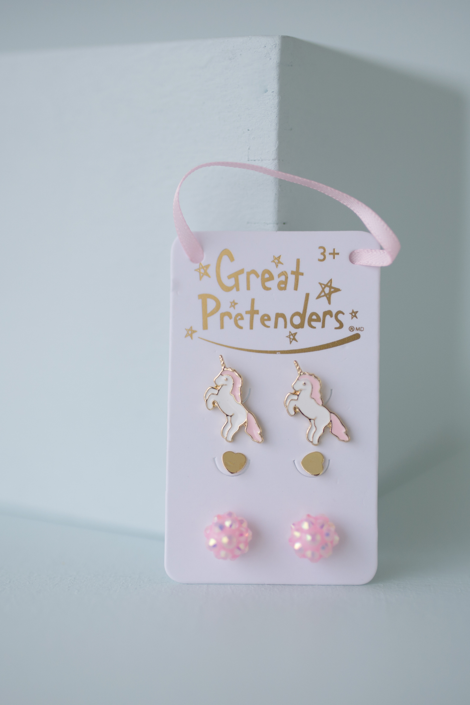 Boutique Unicorn Studded Earrings (3 pairs)
