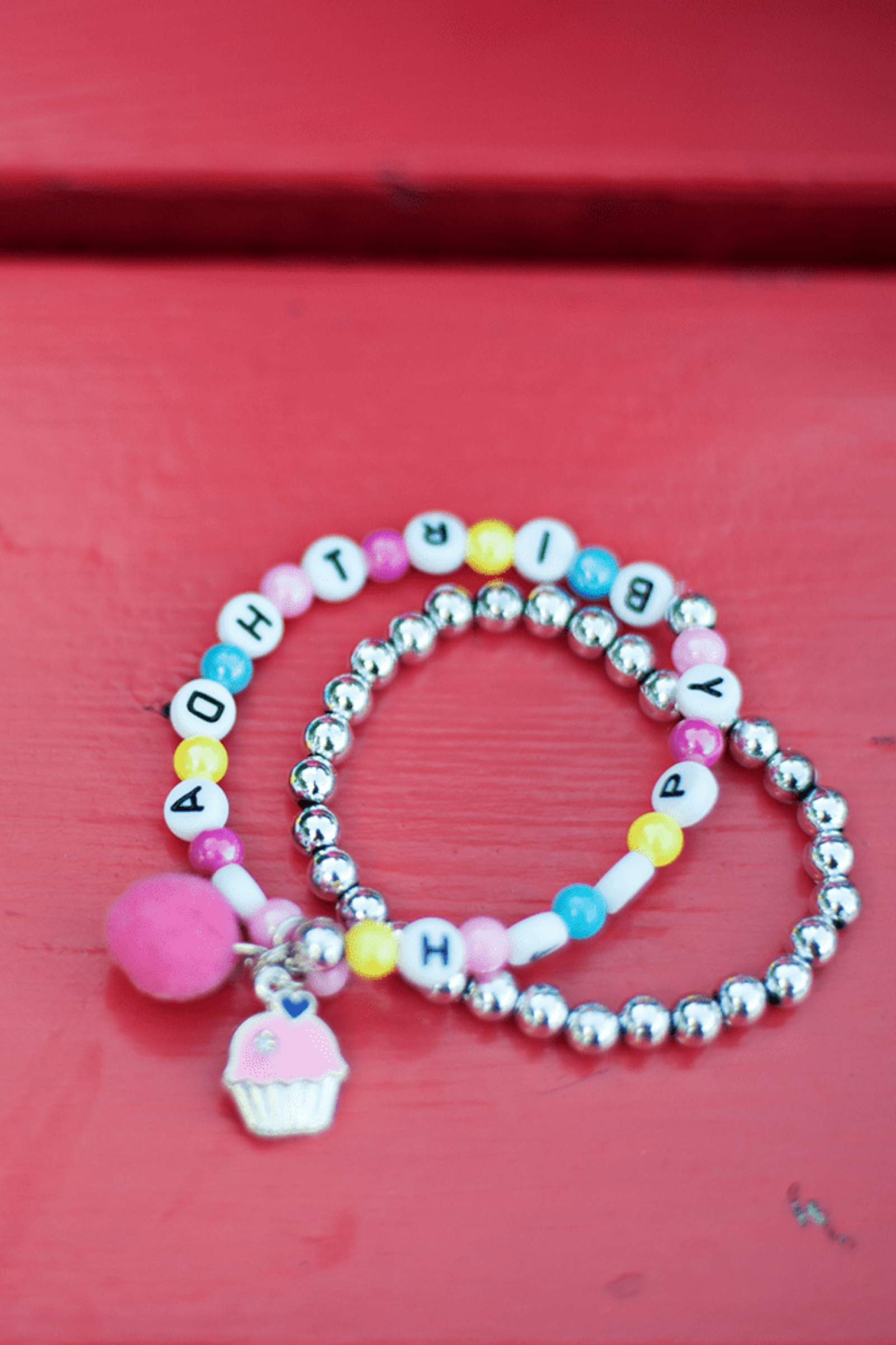 Happy Birthday Bracelet Set (2 pcs)