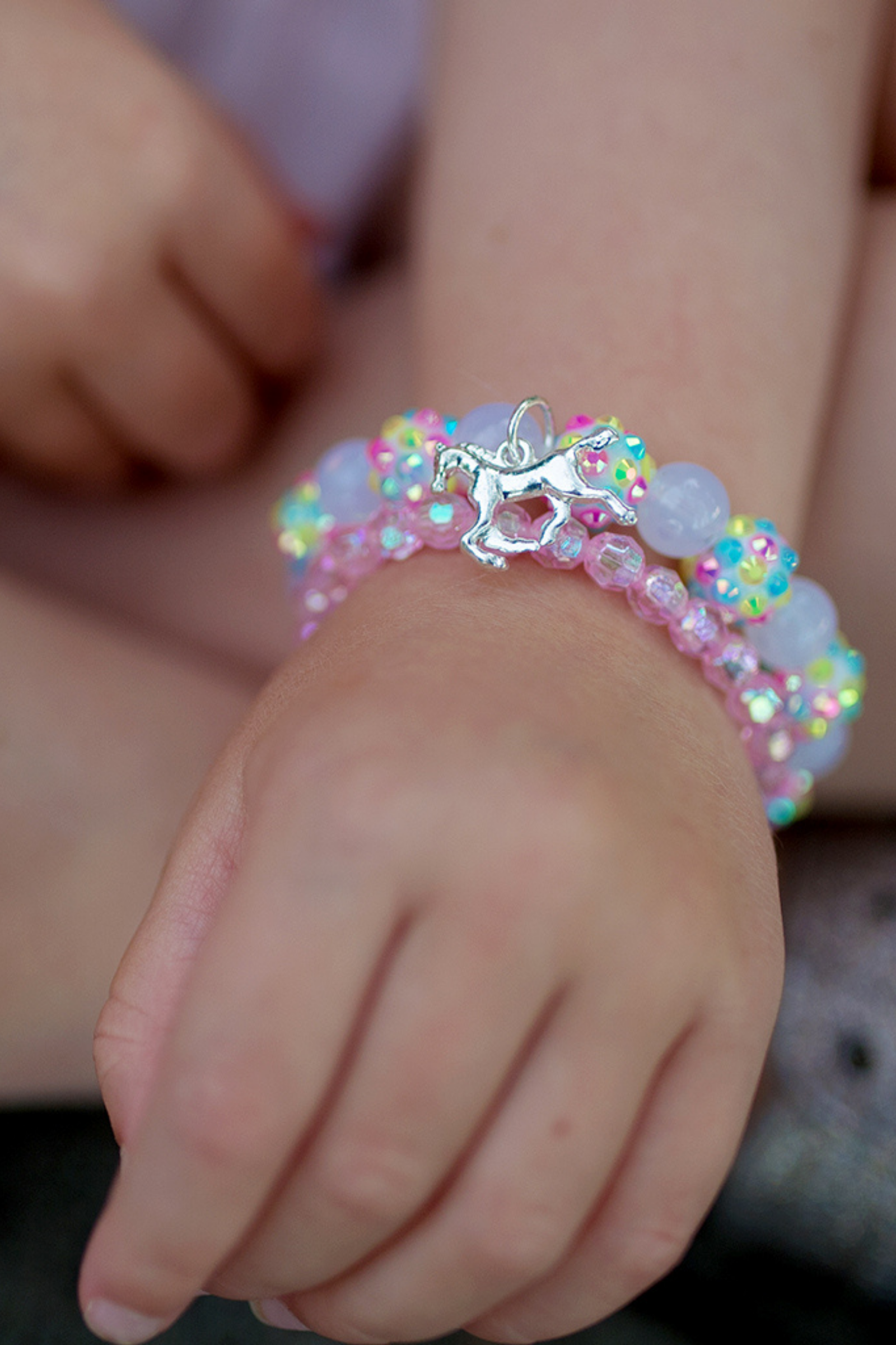 Sparkle Pony Armband - 2er Set