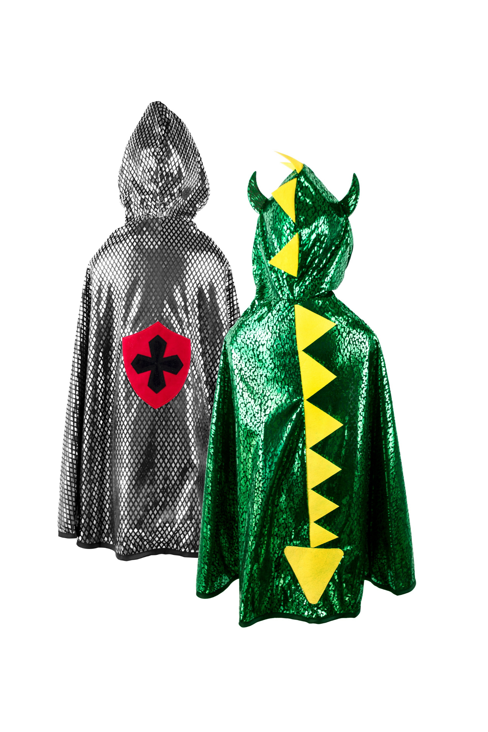 Reversible Dragon and Knight Cape