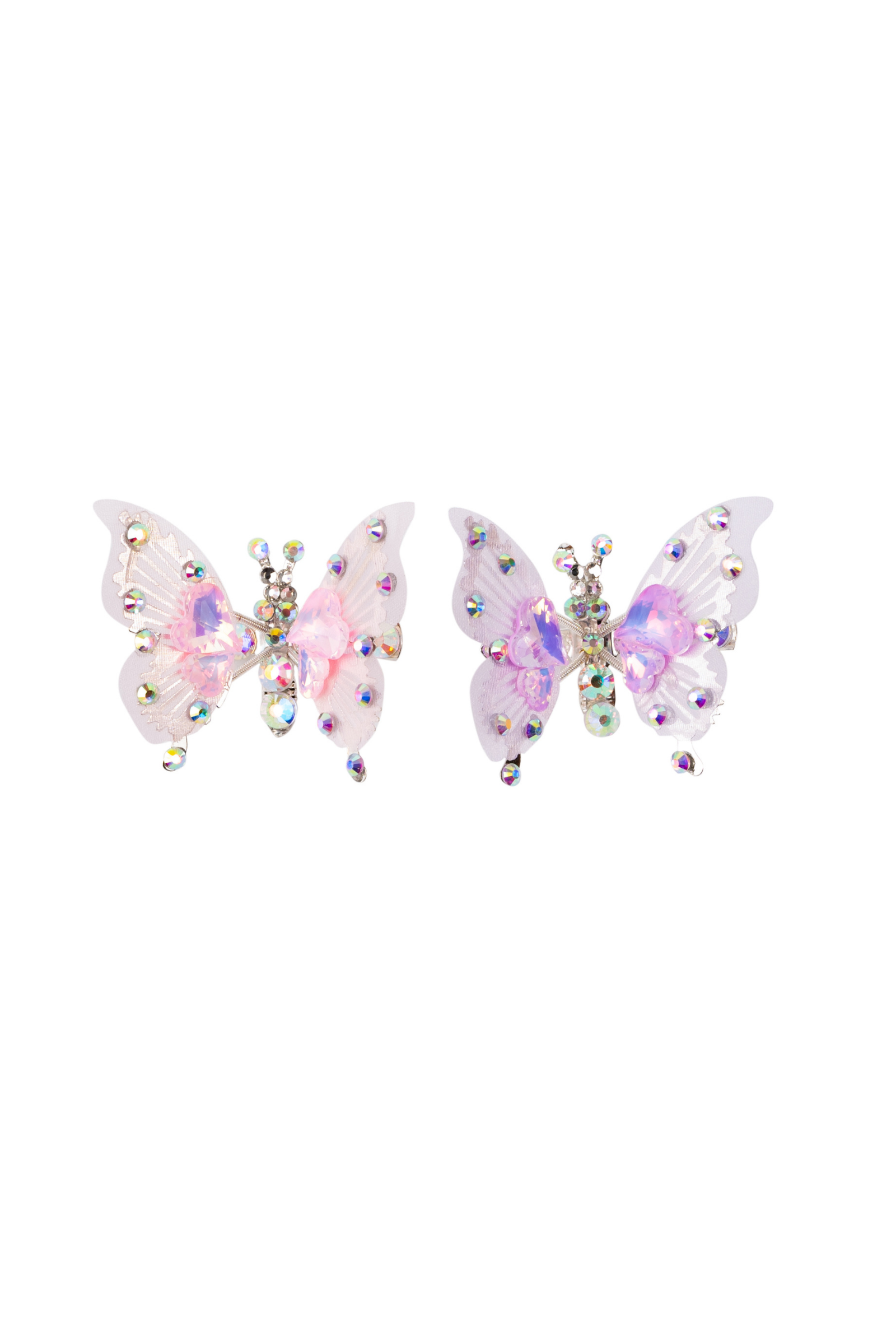 Bouncy Butterfly Hair Clip, 2 styles assorted