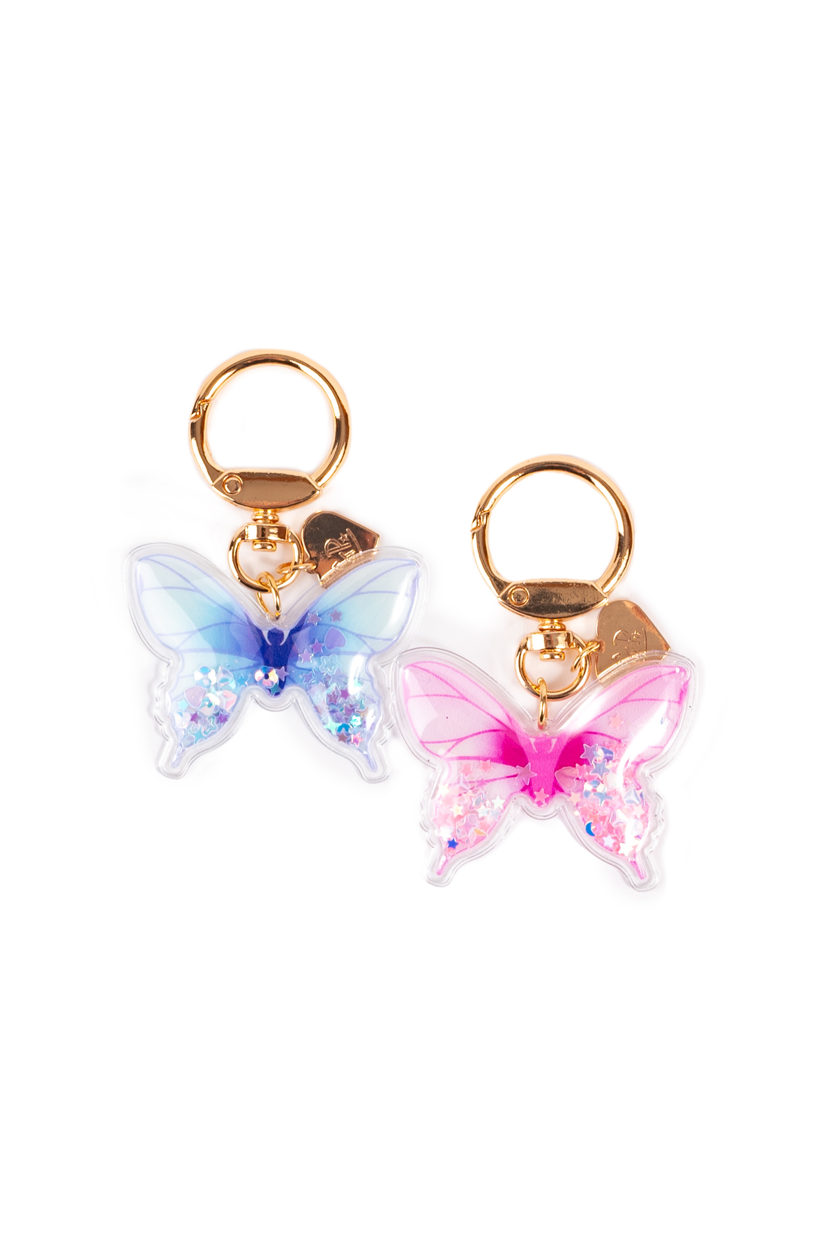 Boutique Enchanted Flutter Bag Charm, 2pcs Assorted
