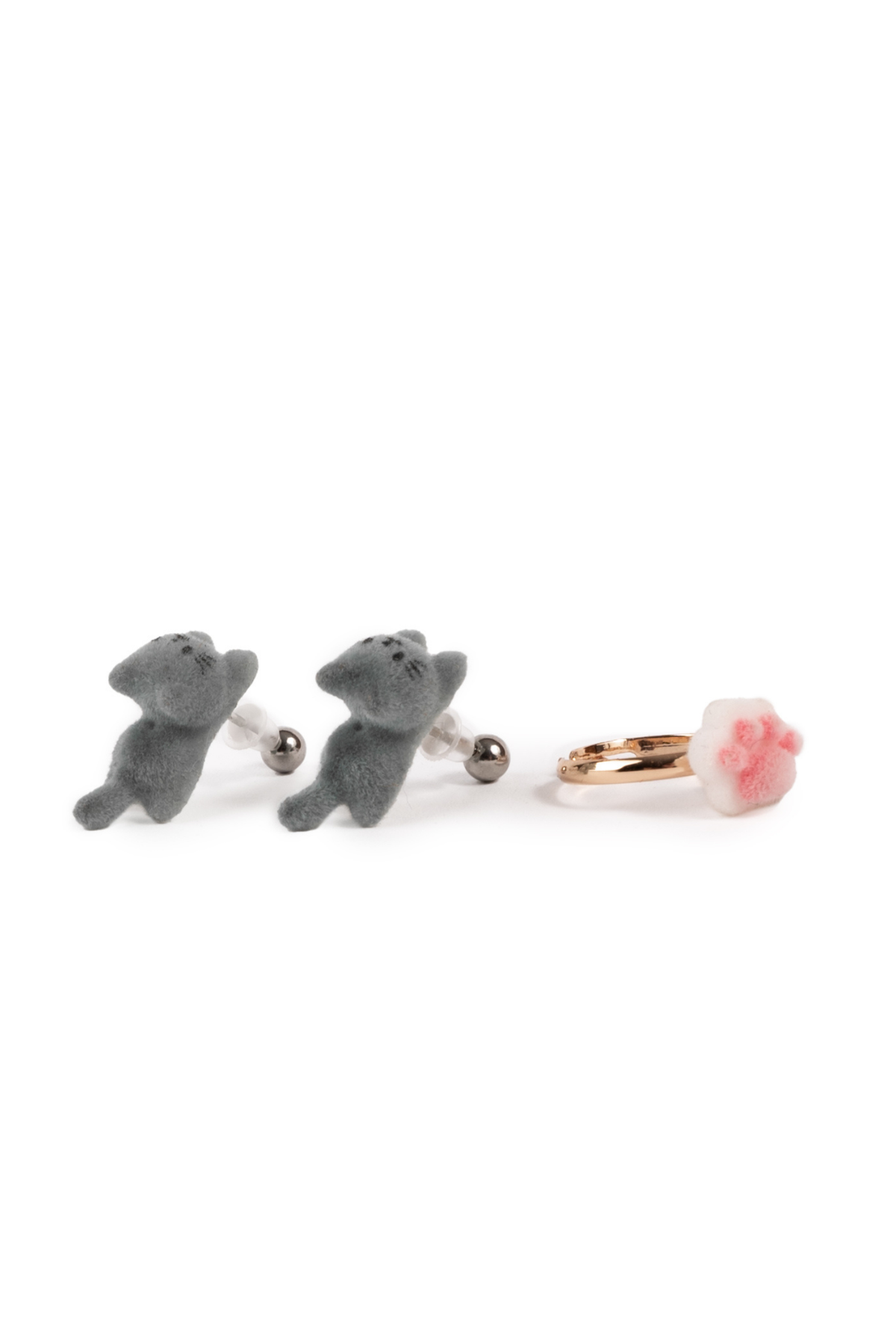 Boutique Tiny Paws Treasure Ohrring- und Ring-Set, sortiert