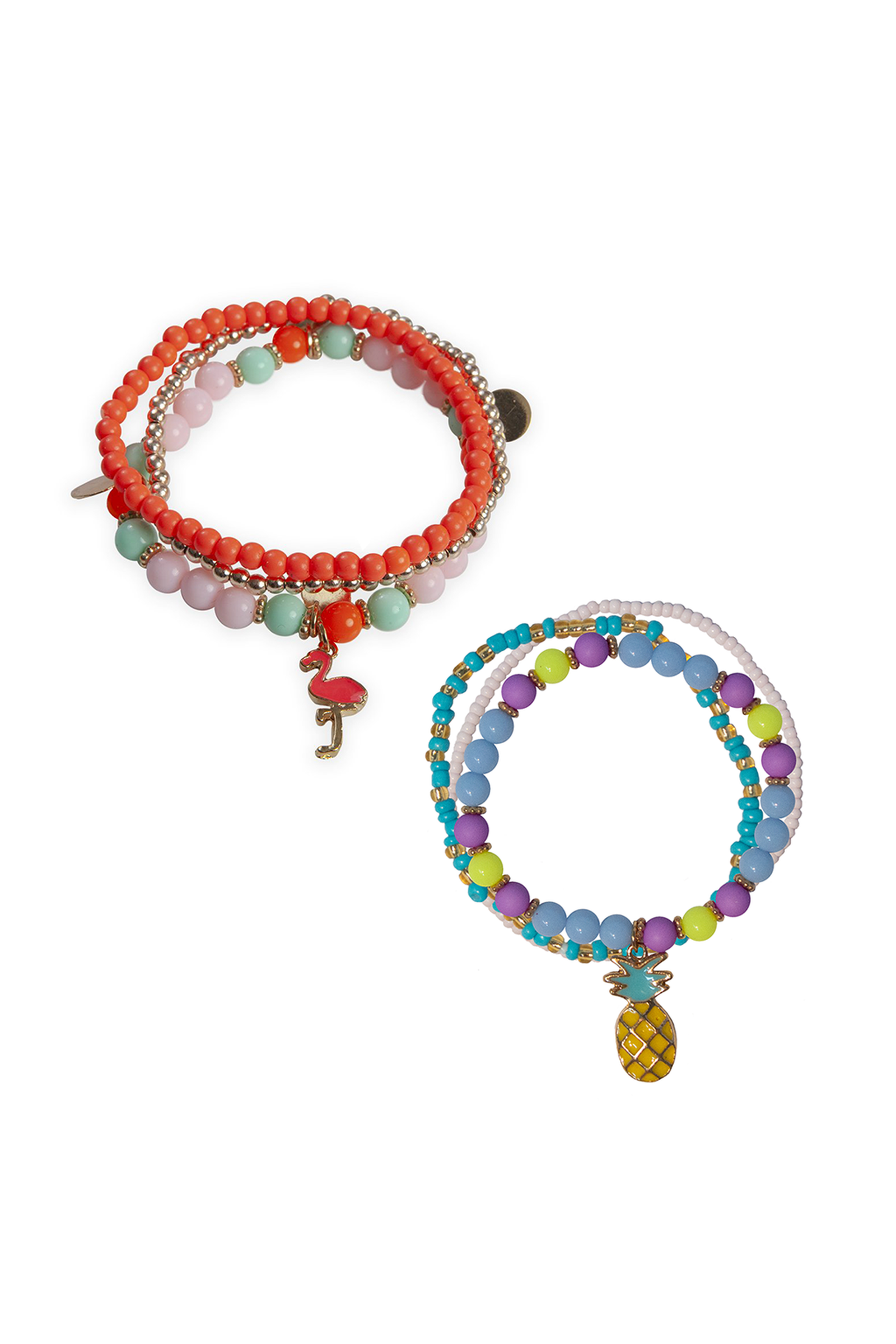 Hot Tropics Bracelet Set (3 pcs), 2 styles assorted