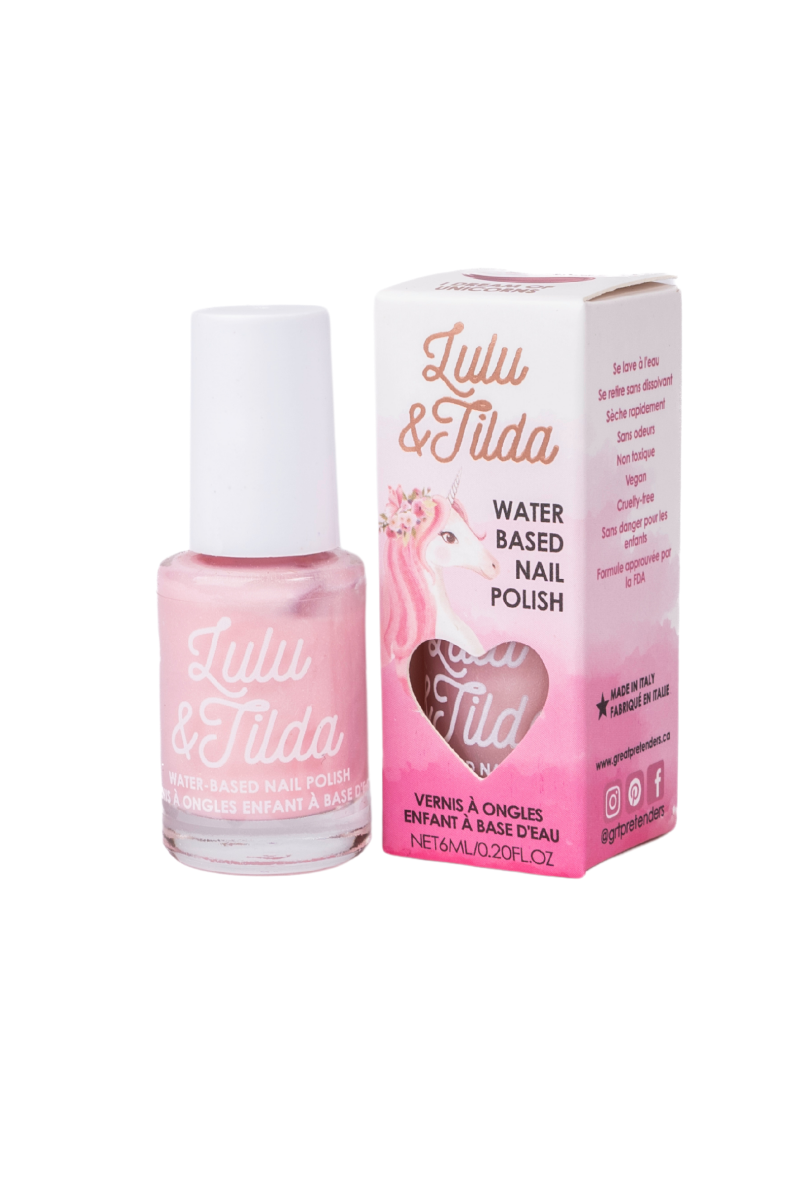 Abwaschbarer Nagellack