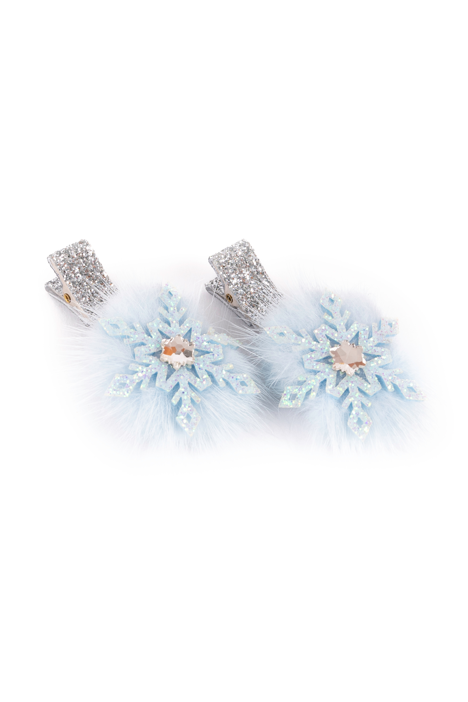 Frosty Sisters Hairclips, 2pc