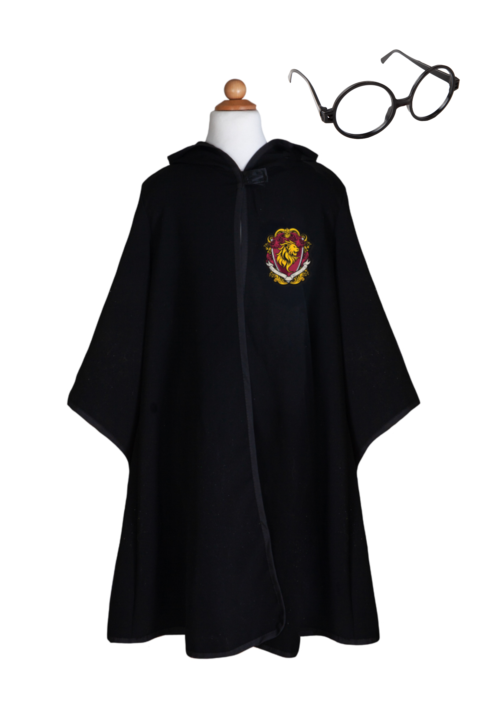 Wizard Cloak with Glasses, Black