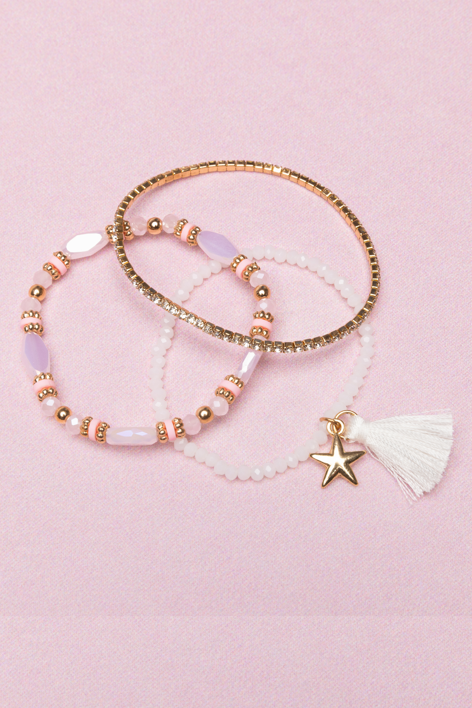 Boutique Rising Star Bracelet Set (3 pcs)