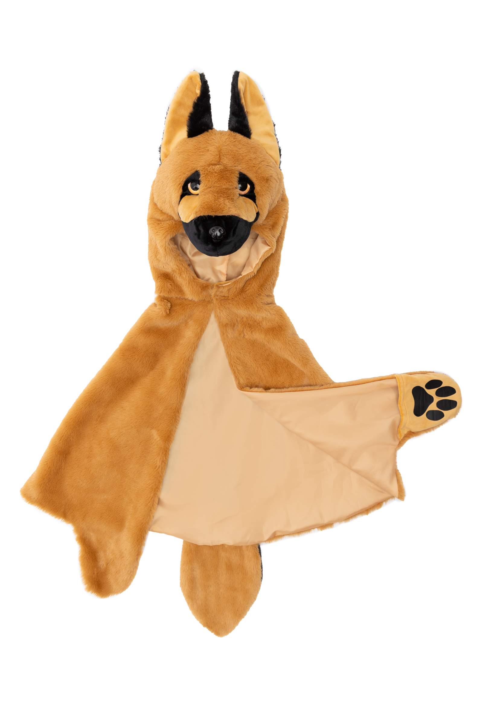 Toddler/ German Shepherd Dog Cuddle Cape