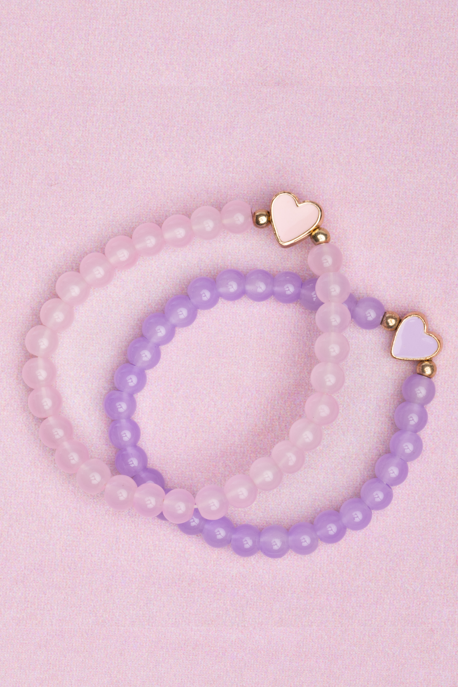 Boutique Chic with all my Heart Bracelet Set (2 pcs)