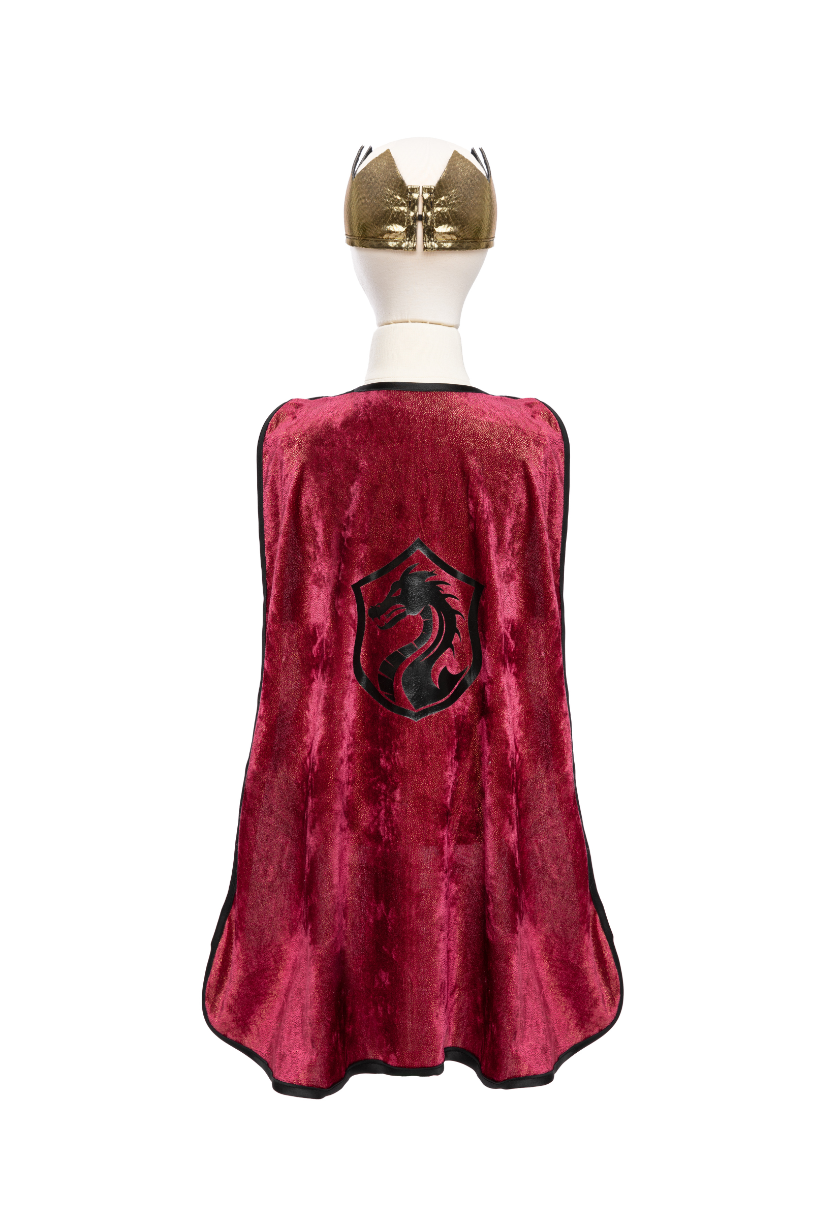 Legendary Knight Chest Plate Cape with Crown