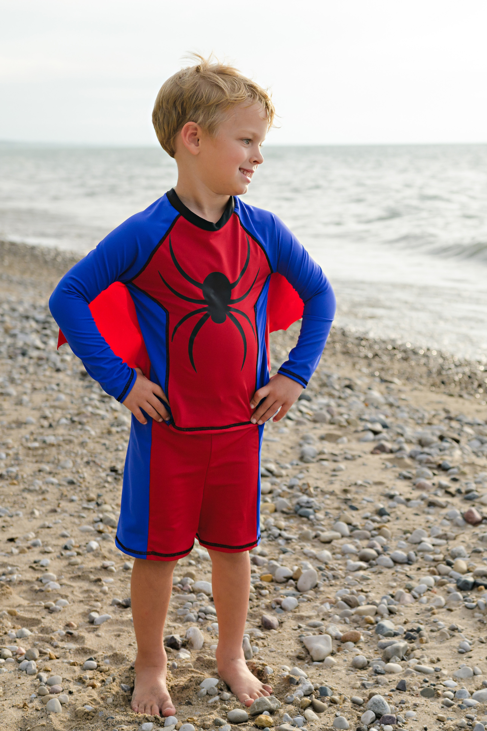 Super Spider Swimsuit Set (2 pcs)