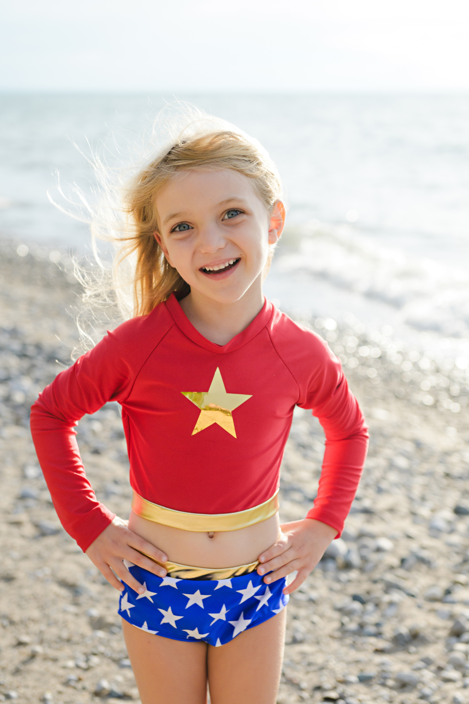 Wonder Girl Swimsuit Set (2 pcs)