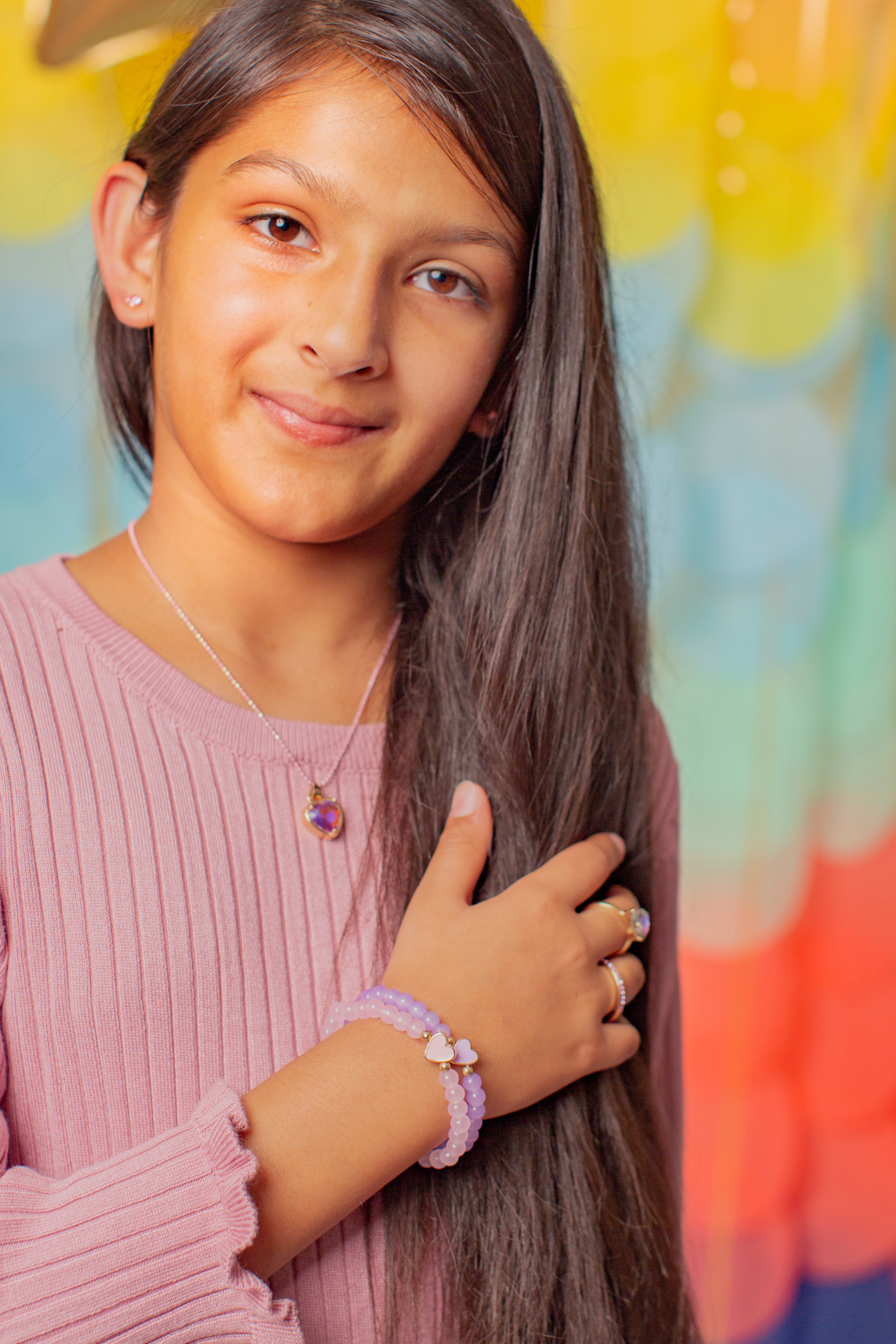 Boutique Chic with all my Heart Bracelet Set (2 pcs)