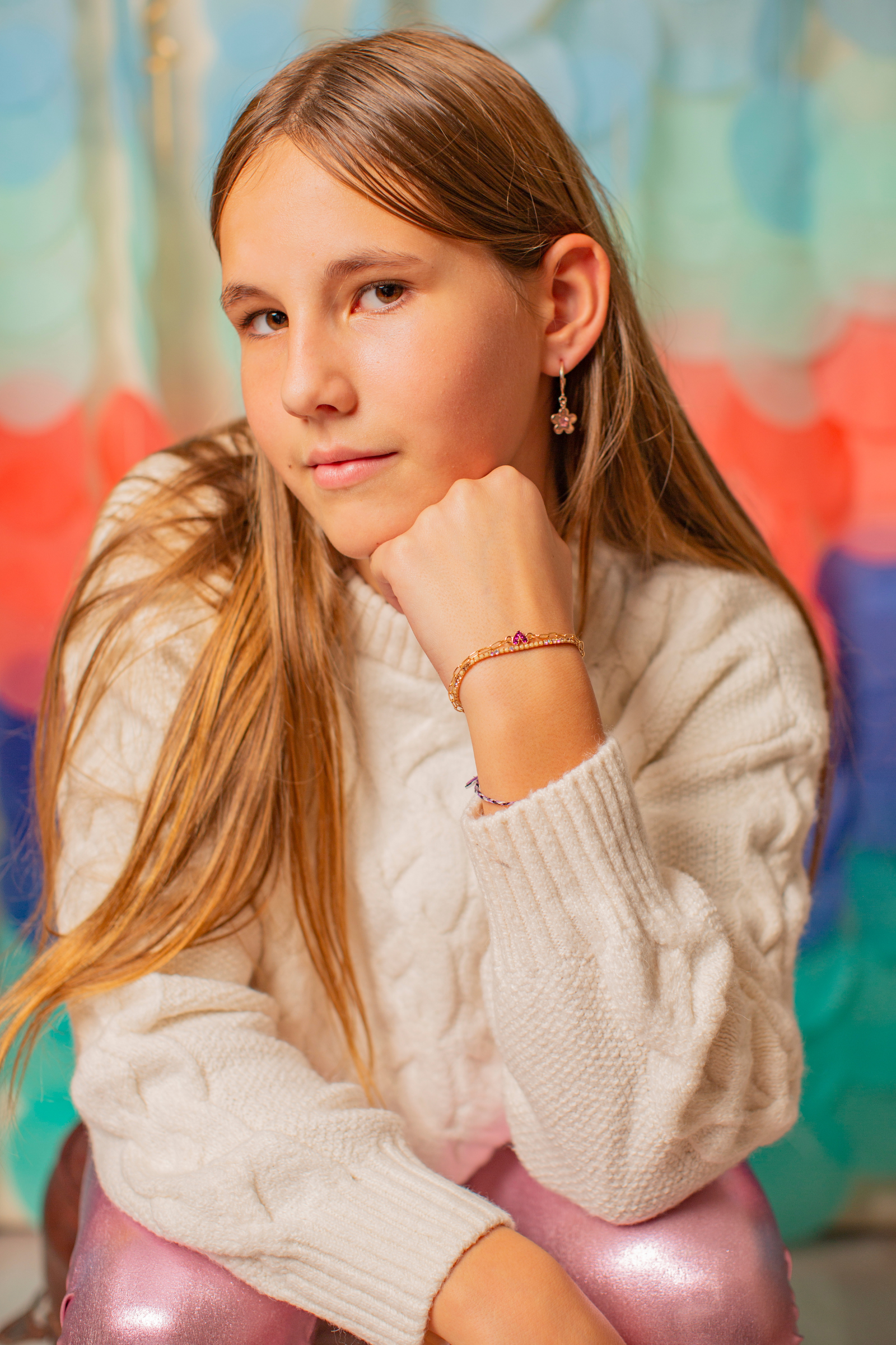 Boutique Chic Linked with Love Armband, 2 Stk