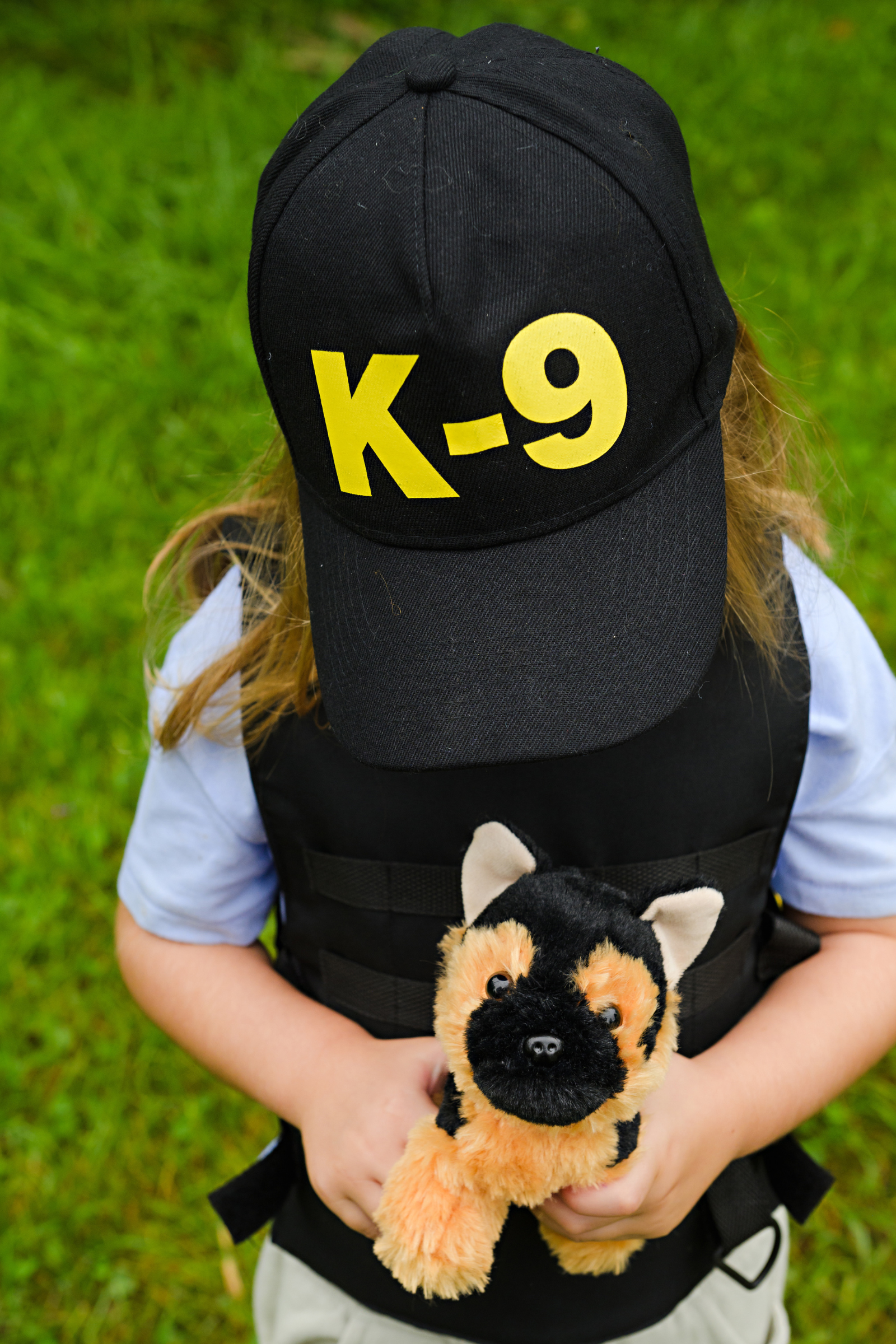 K9 Unit Police Vest with Hat & Plush Puppy
