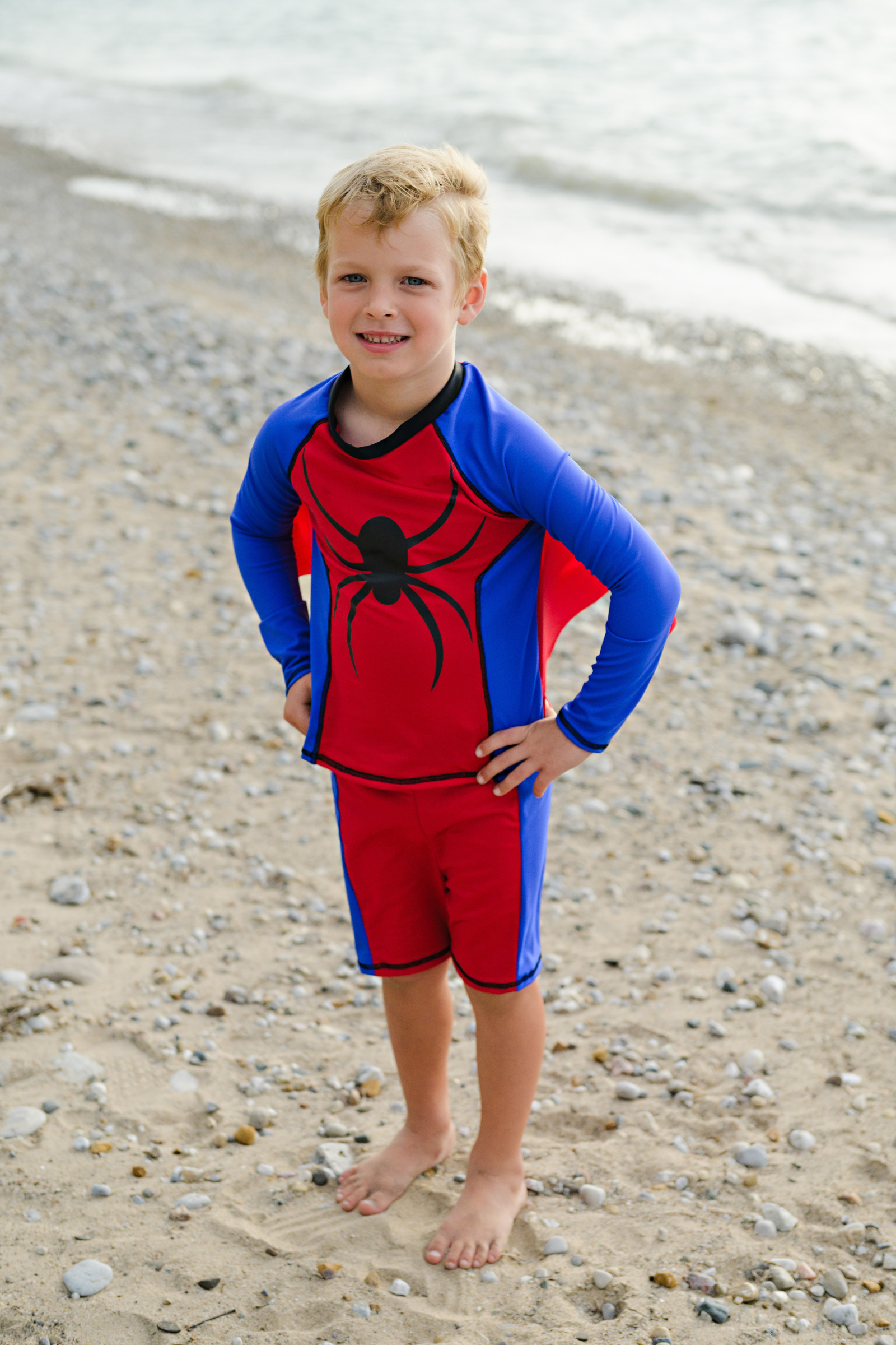Super Spider Swimsuit Set (2 pcs)