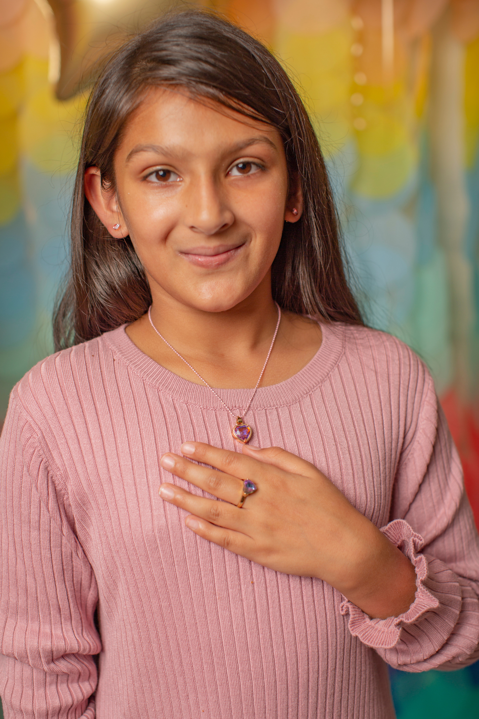 Boutique Chic Lilac Love Kette