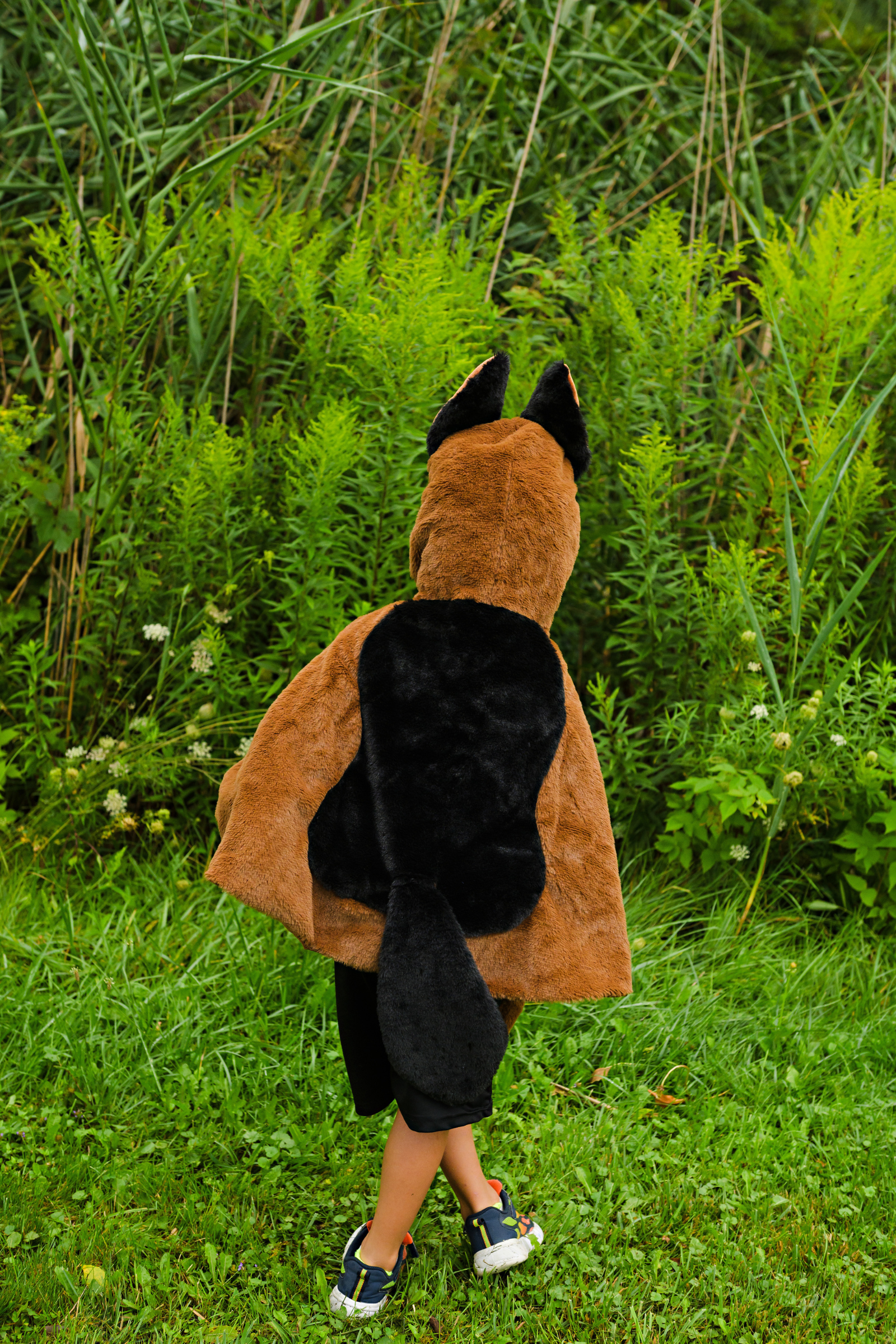 Toddler/ German Shepherd Dog Cuddle Cape