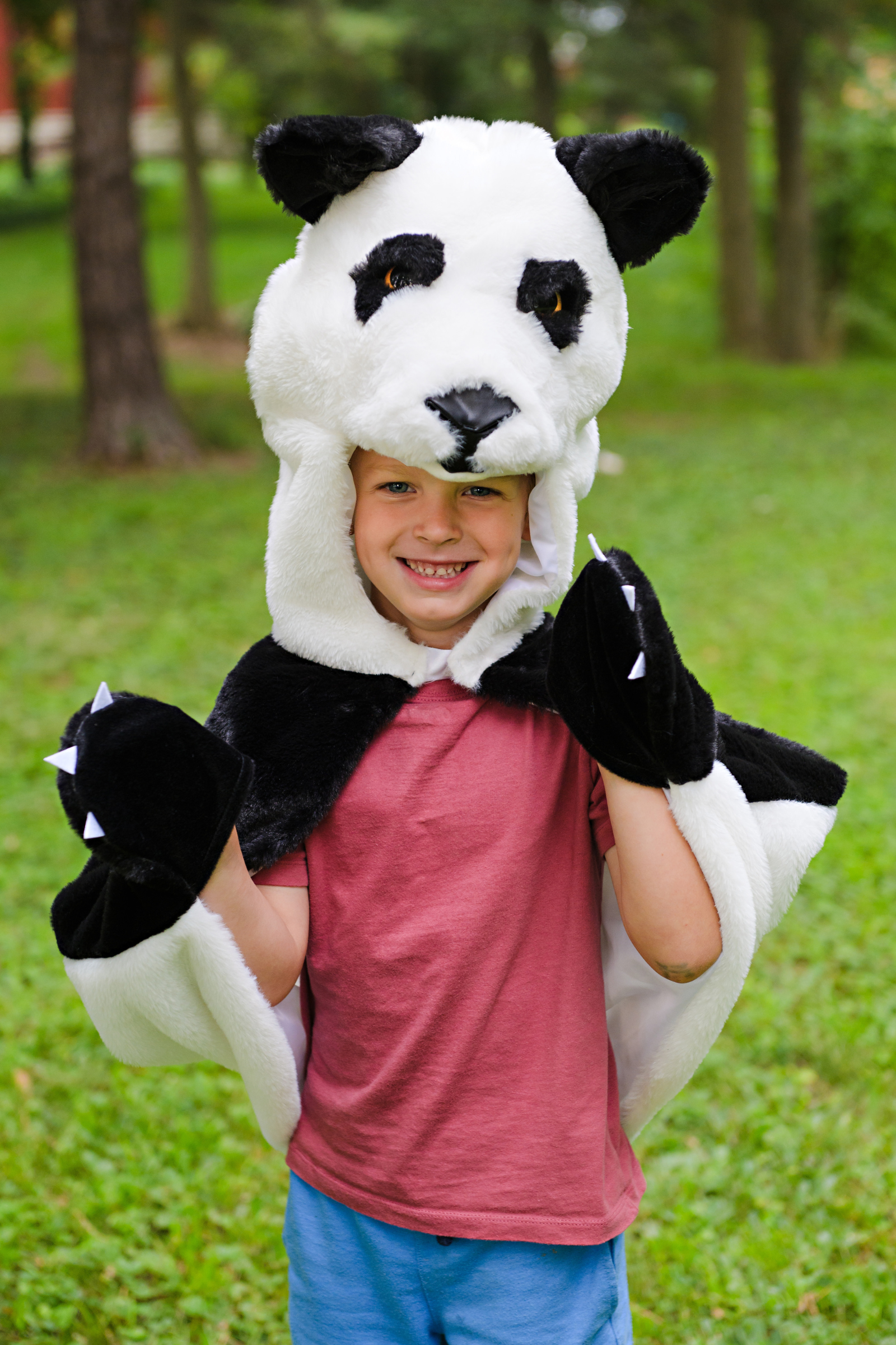 Baby/Toddler/ Panda Cuddle Cape