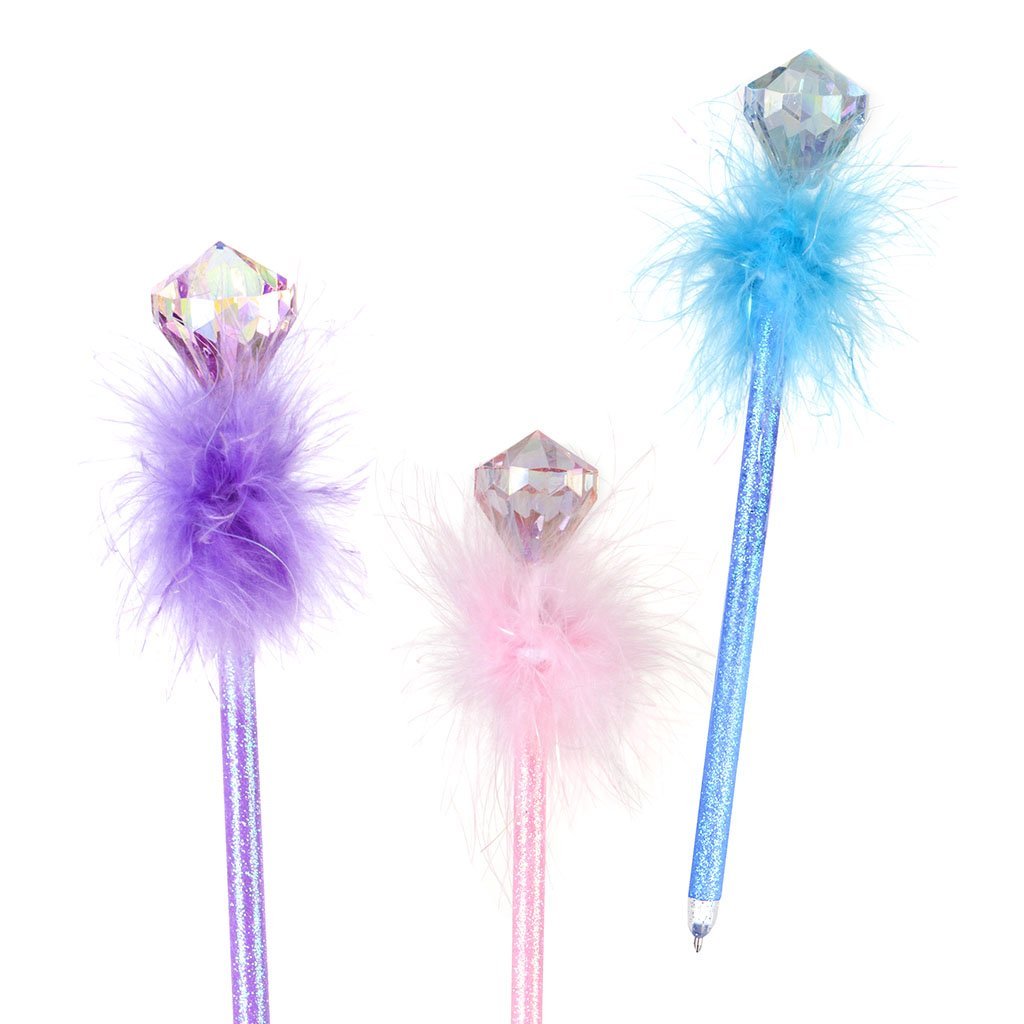 Diamond Gem Fluffy Pens - Great Pretenders