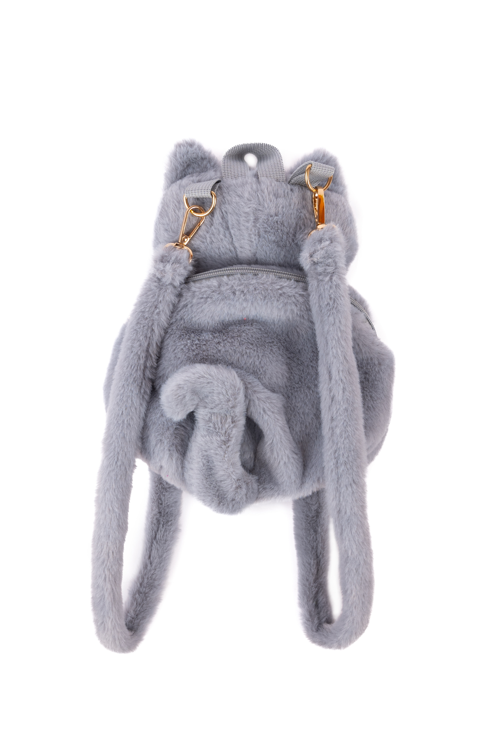 Cutie Kitty Backpack, Grey
