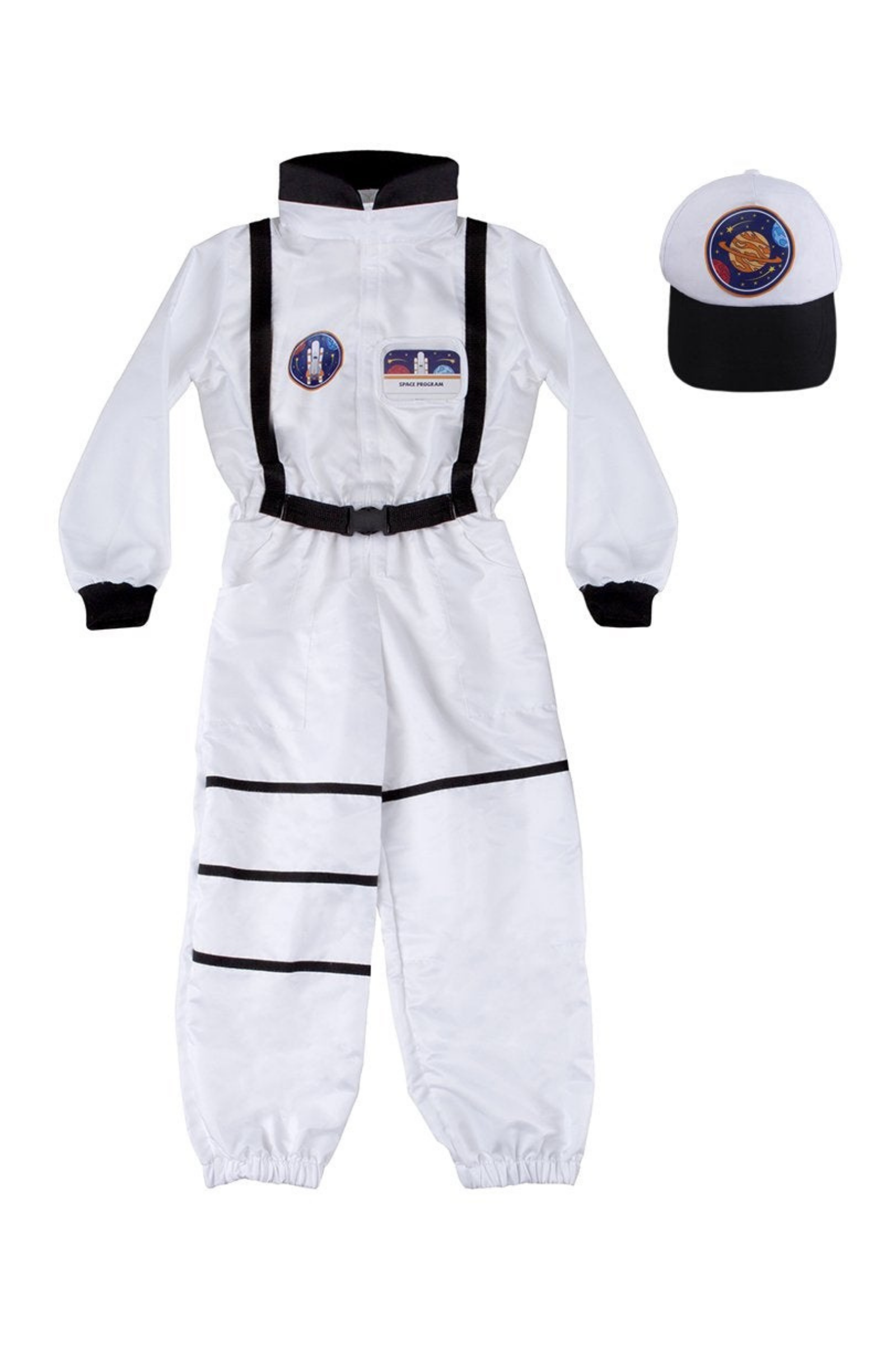 Astronaut Set with Jumpsuit, Hat & ID Badge