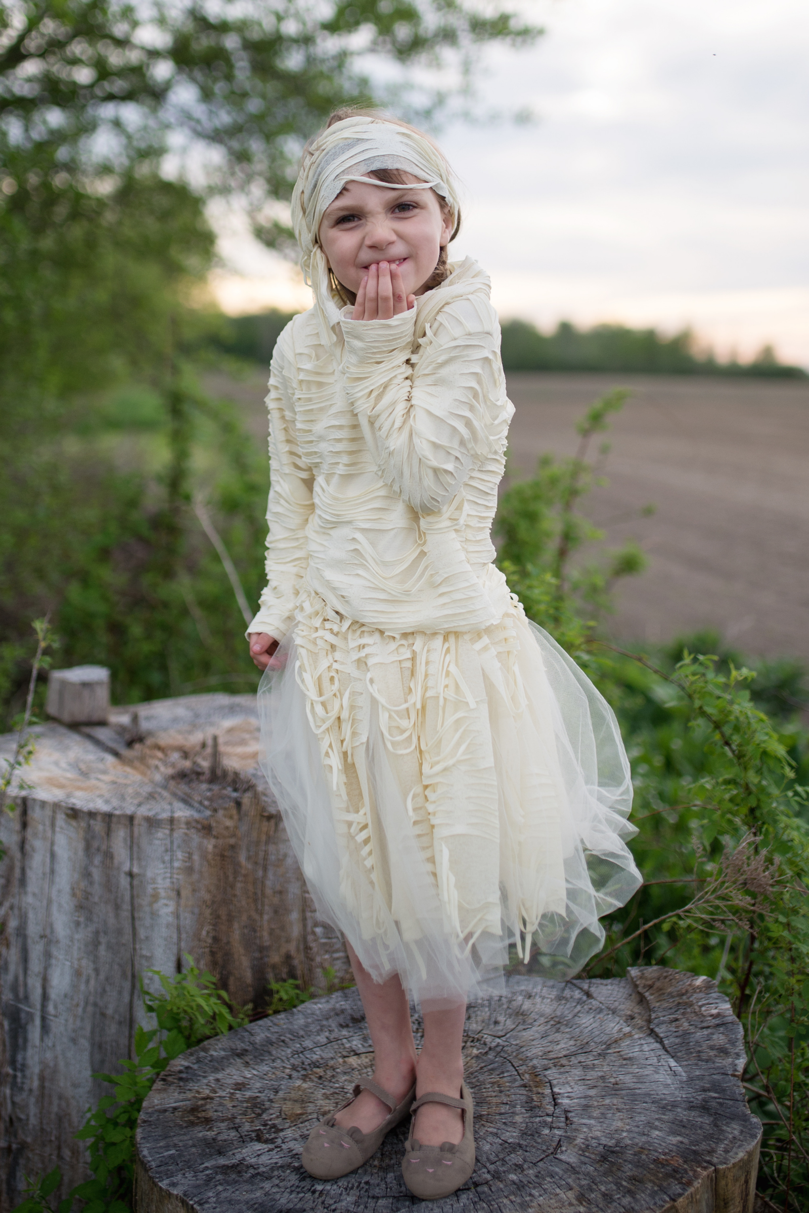 Mummy Costume with Skirt