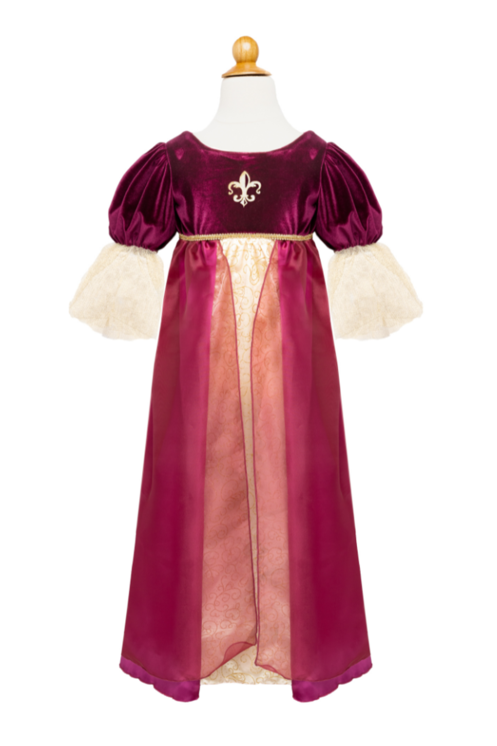 Burgundy Tudor Dress