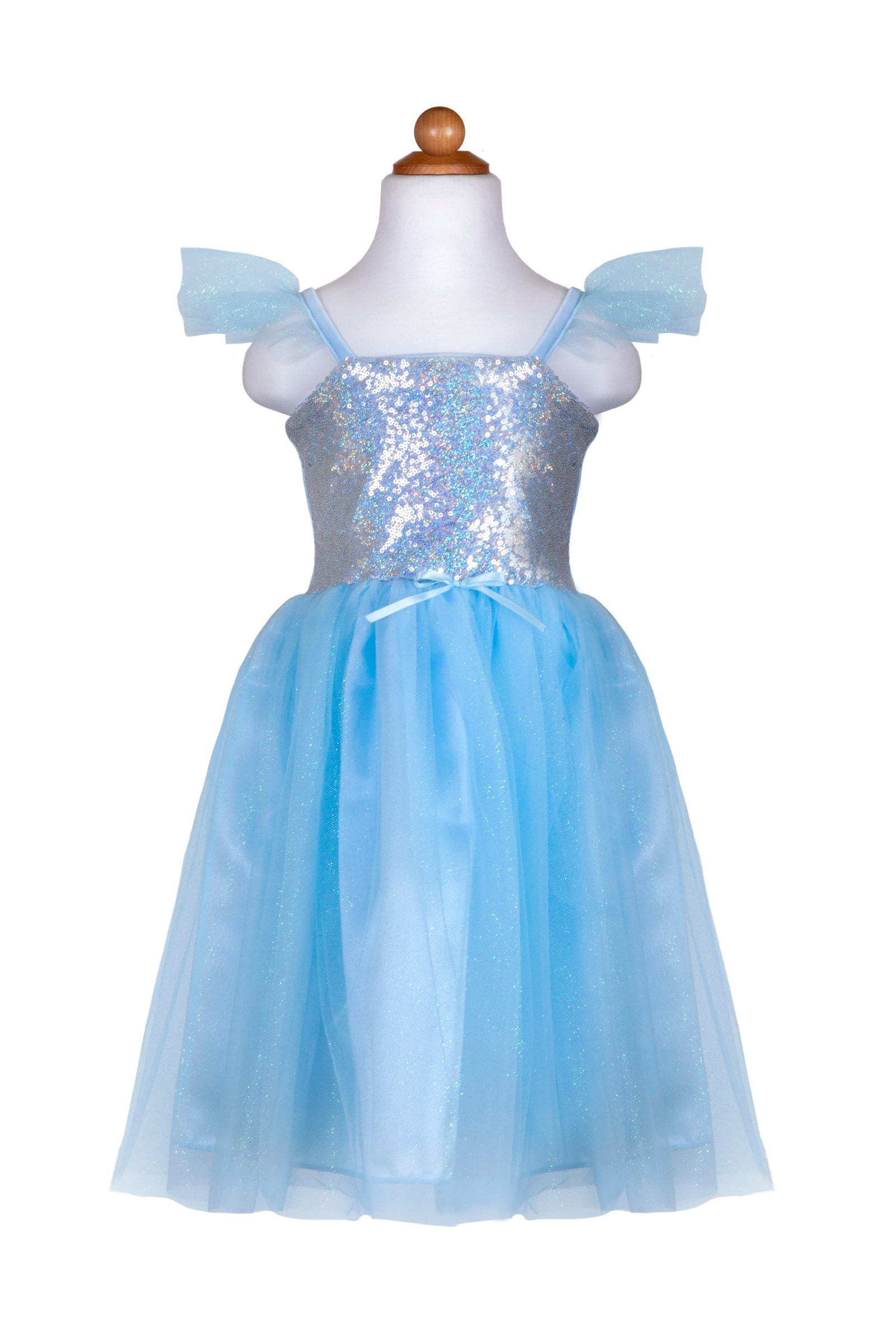 Sequins Princess Dress Blue