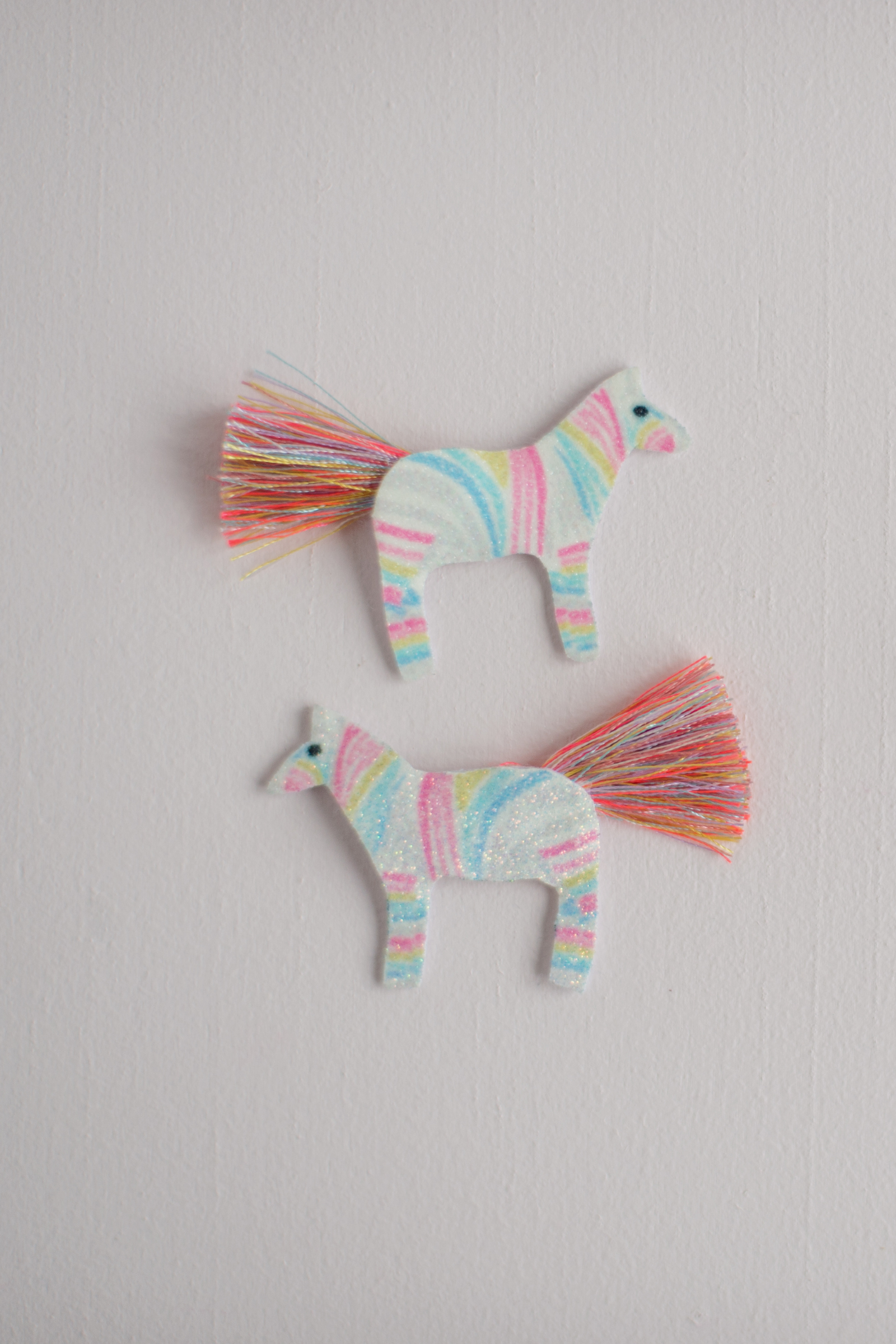 Boutique Diva Zebra Hairclips