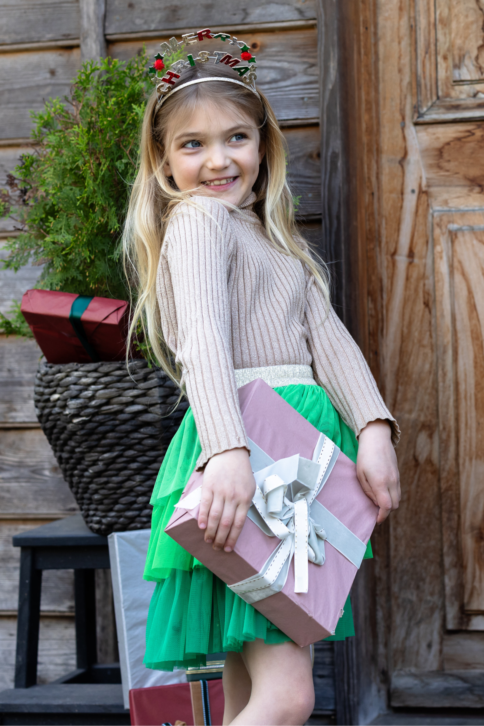 Merry Christmas Headband, 2 styles assorted