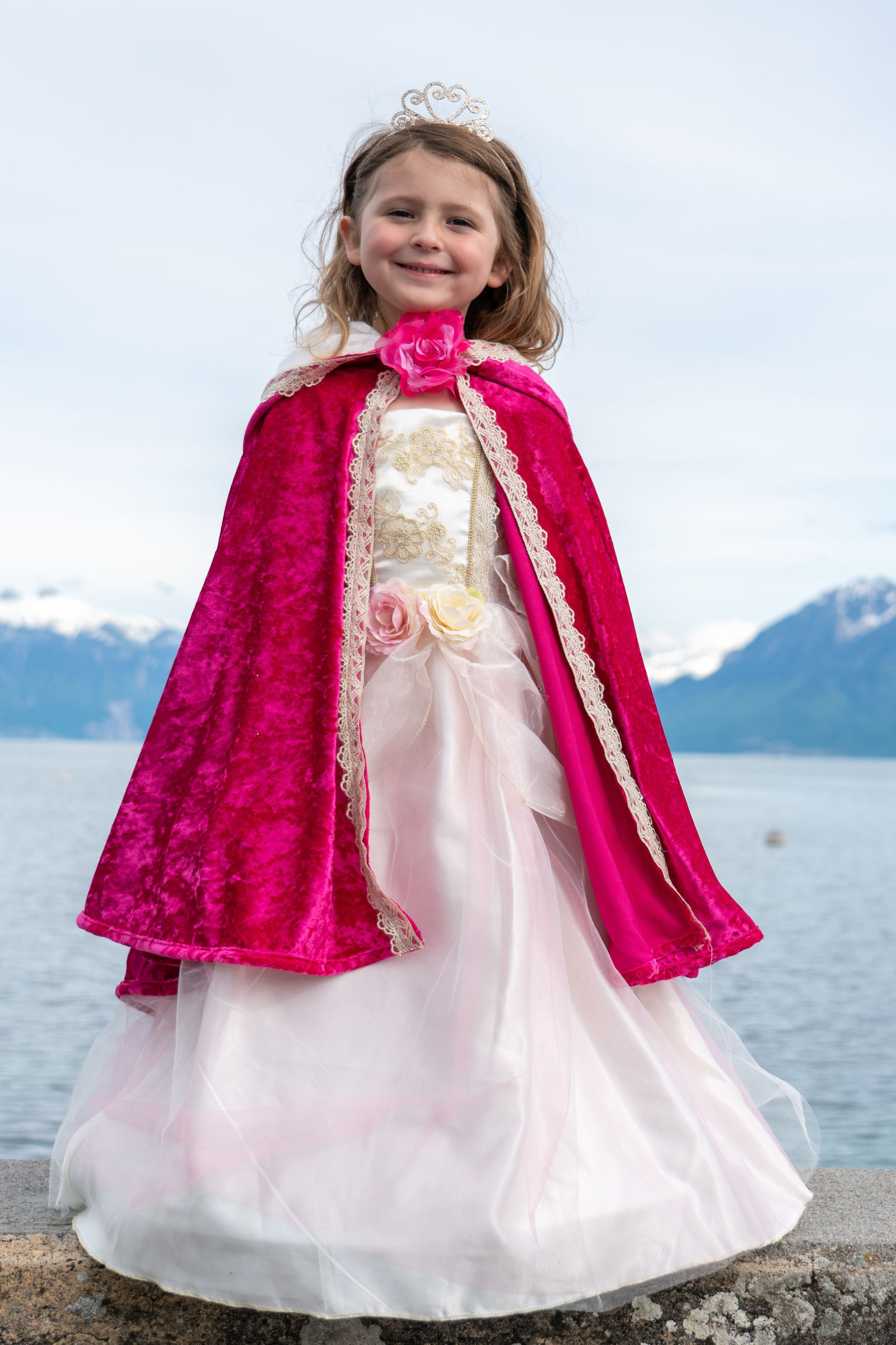 Deluxe Fuchsia Princess Cape