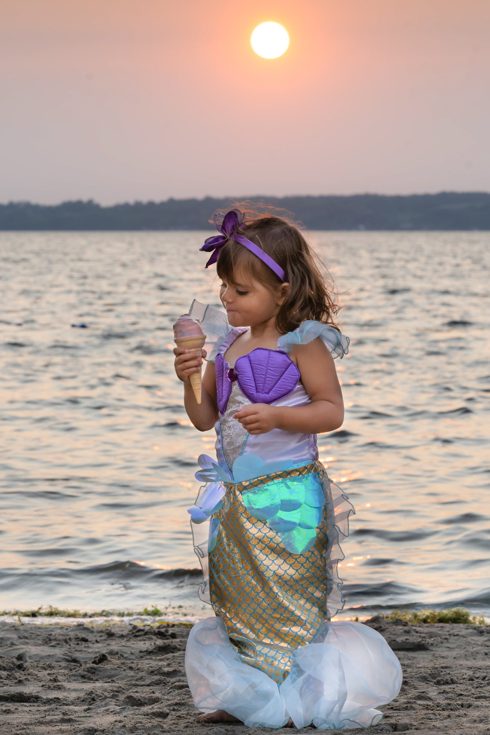 Mermaid Dress & Headband Set