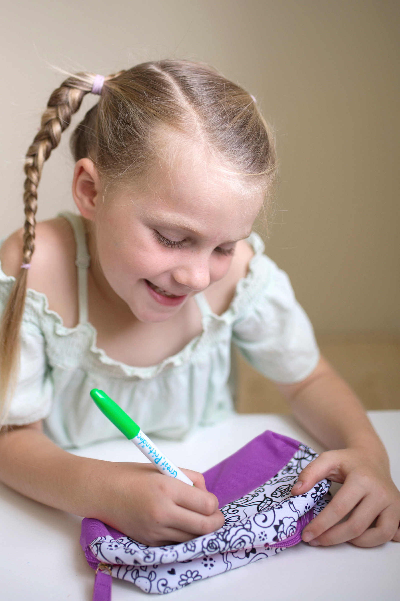 Colour in Pencil Case with Marker