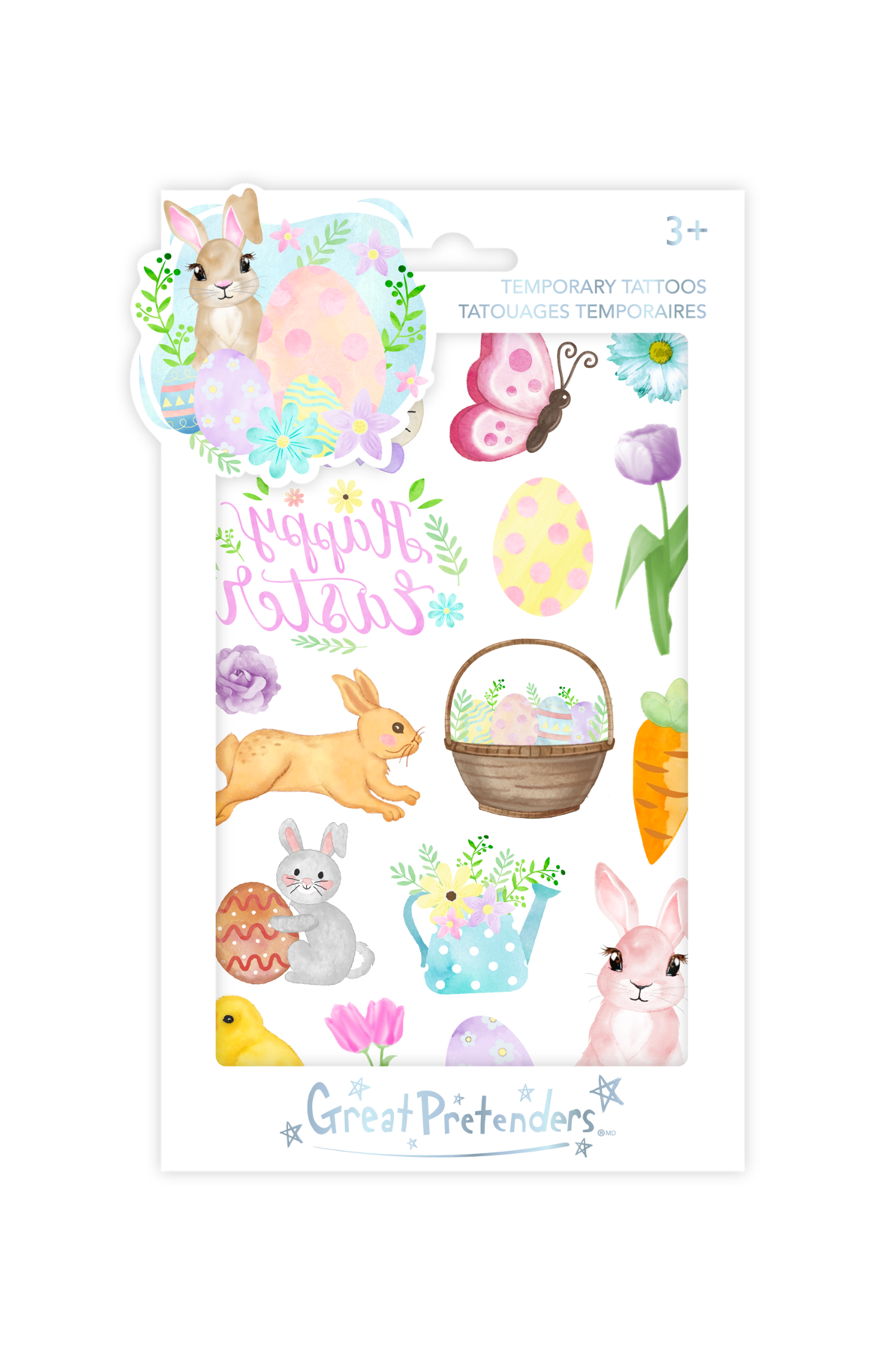 Easter Bunny Temporary Tattoos