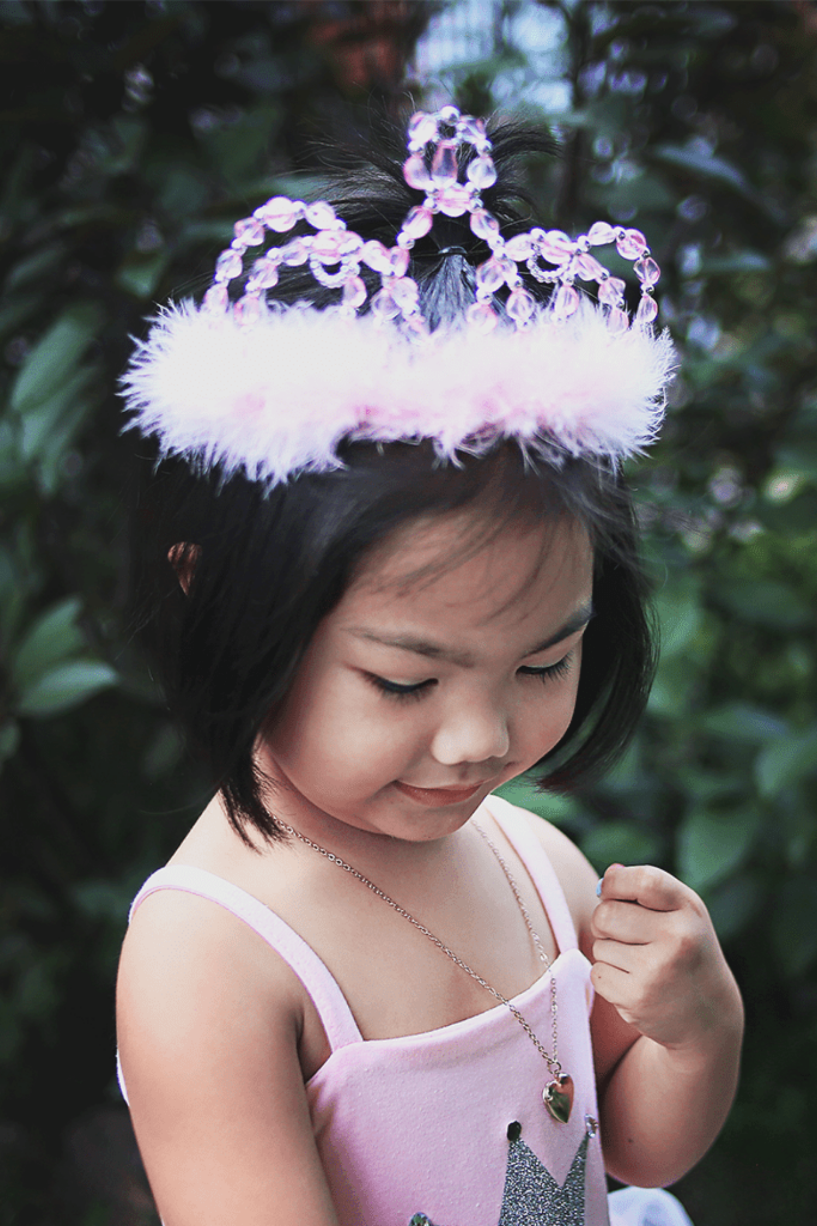 Pink & Silver Princess Tiara