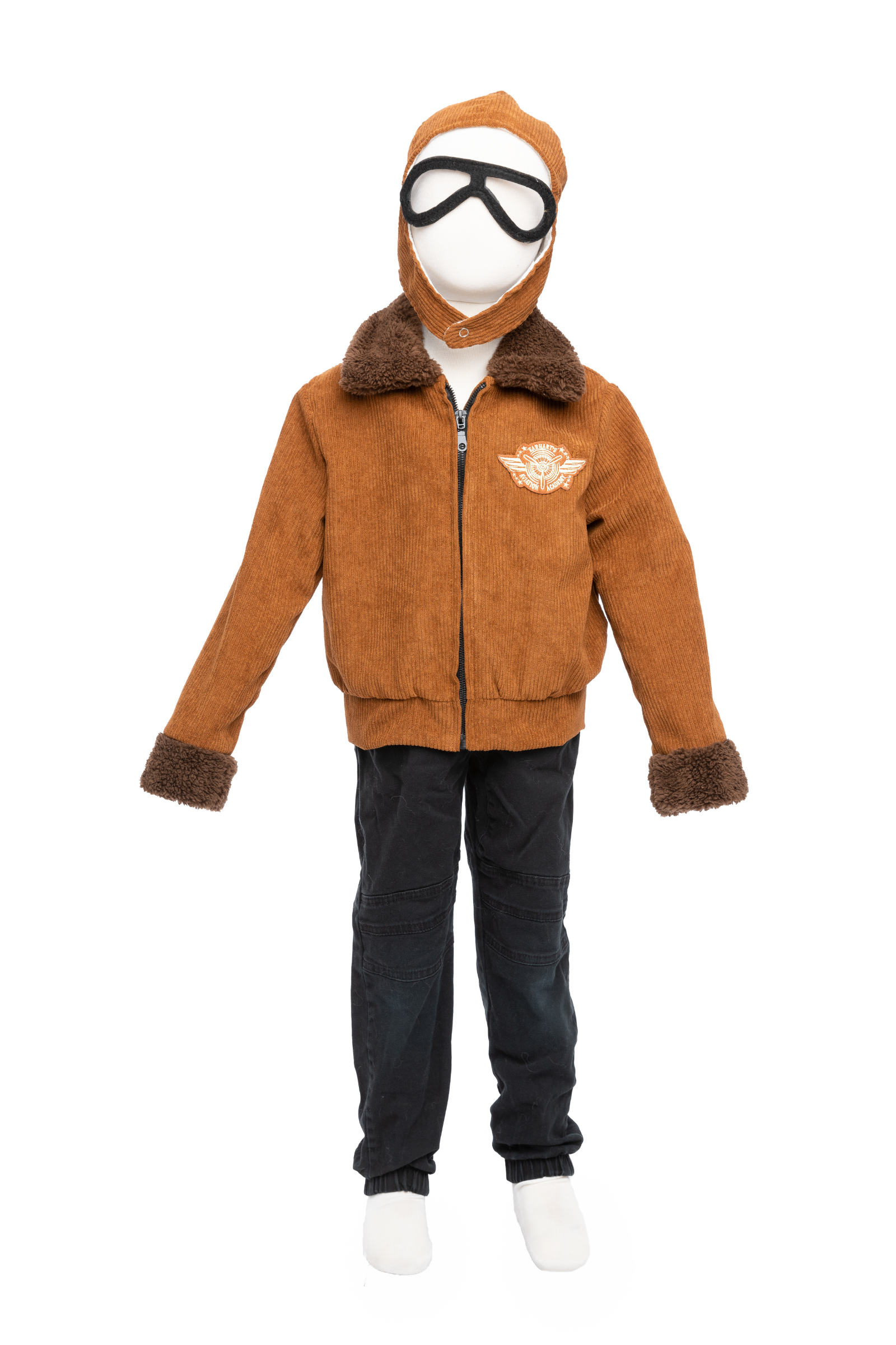 Amelia The Pioneer Pilot Jacket, Hat & Scarf