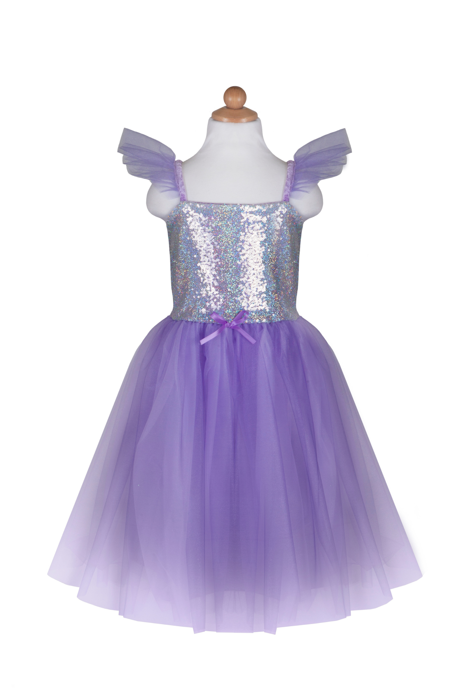 Sequins Princess Dress Lilac