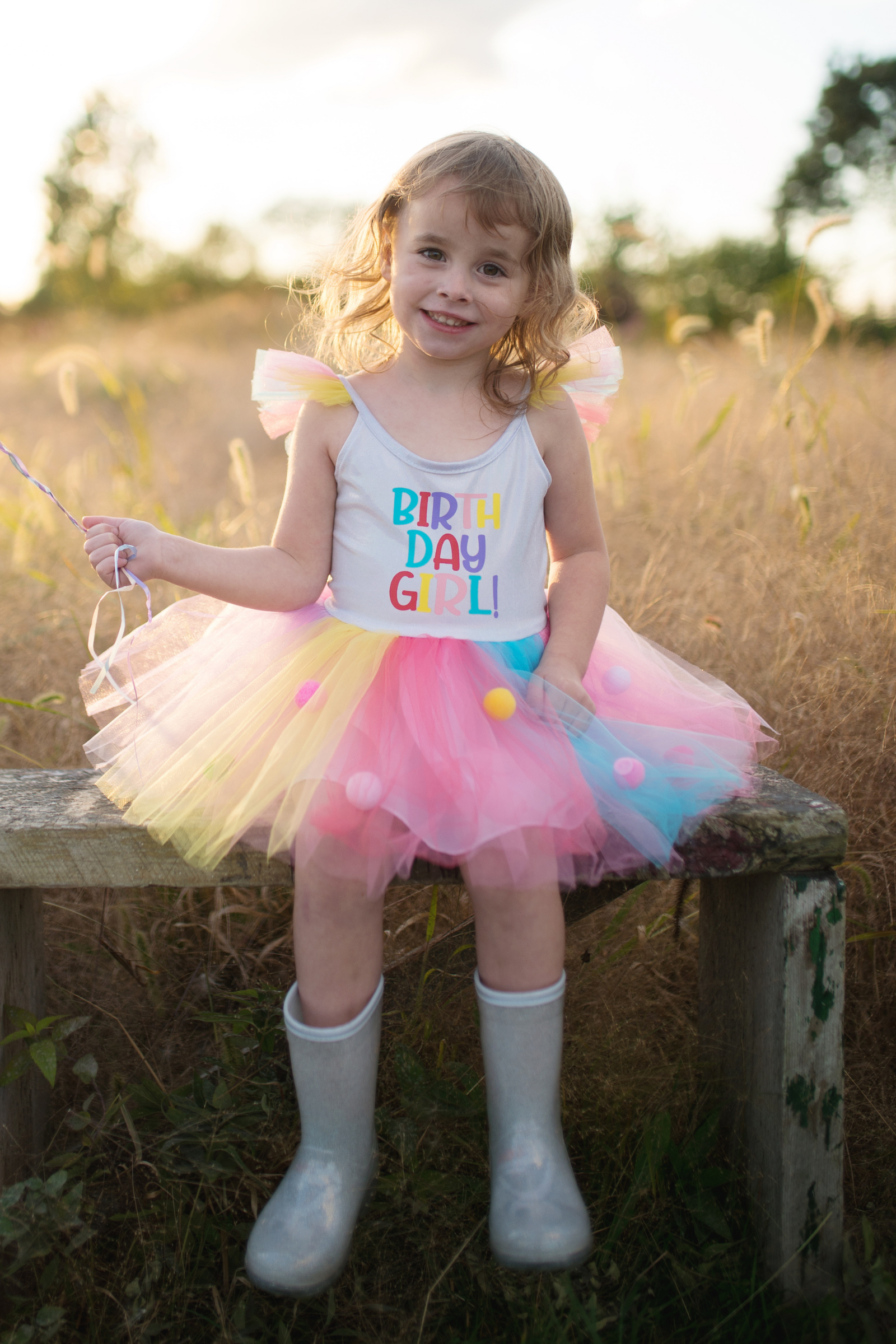 Birthday Girl Dress & Headband