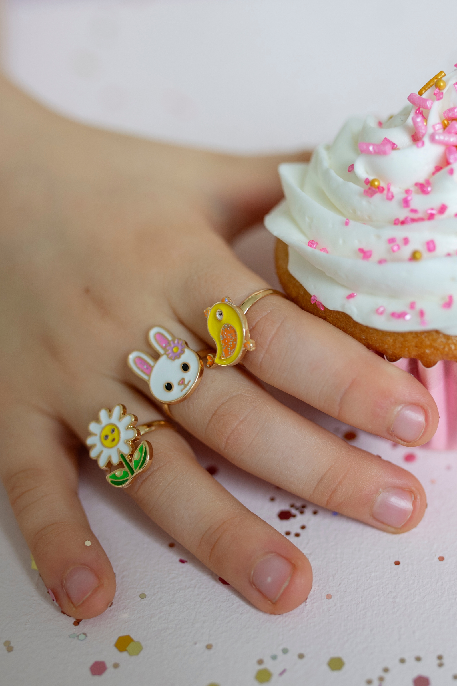 Spring Ring Bunny Set