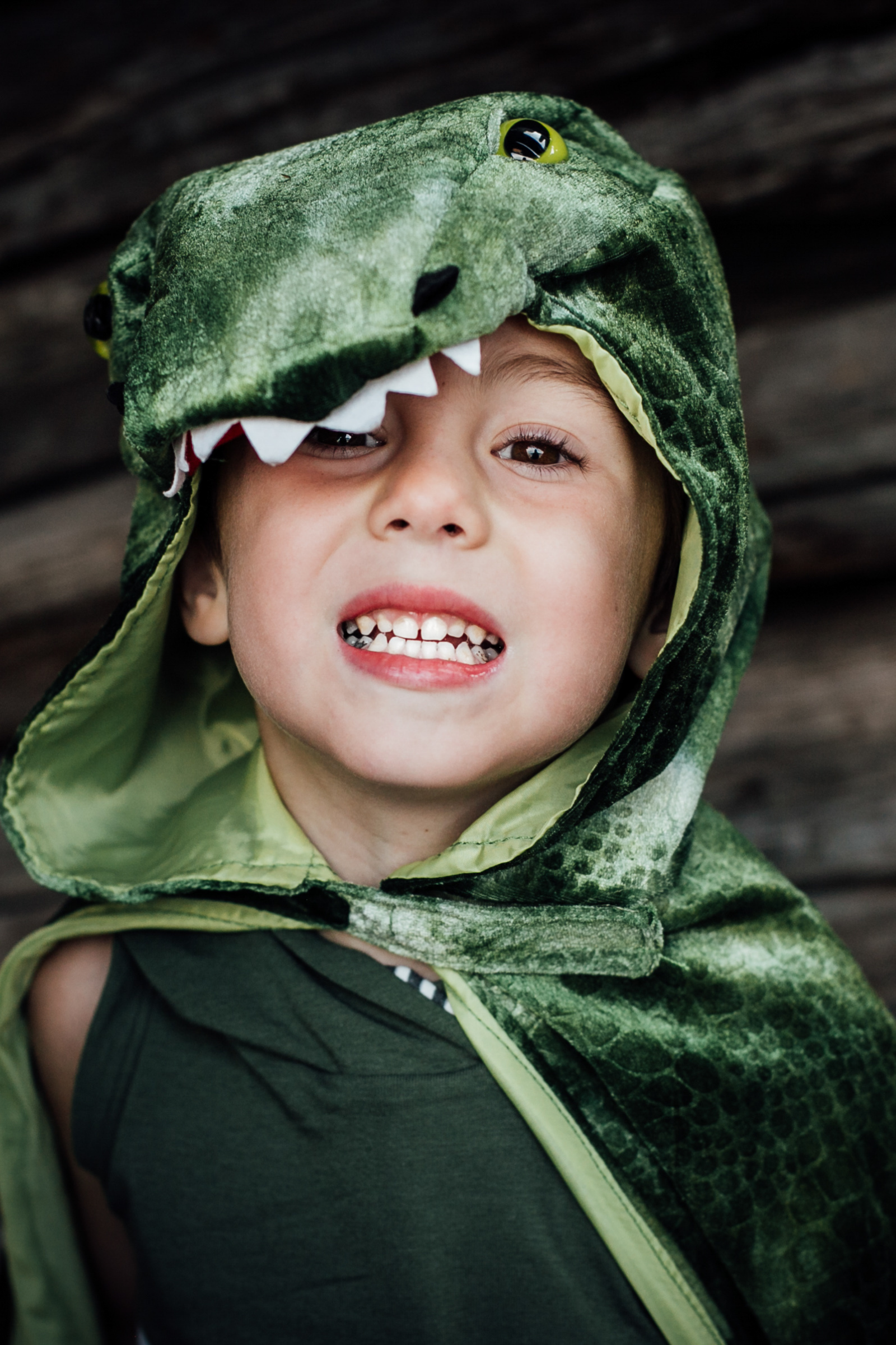 T-Rex Hooded Cape