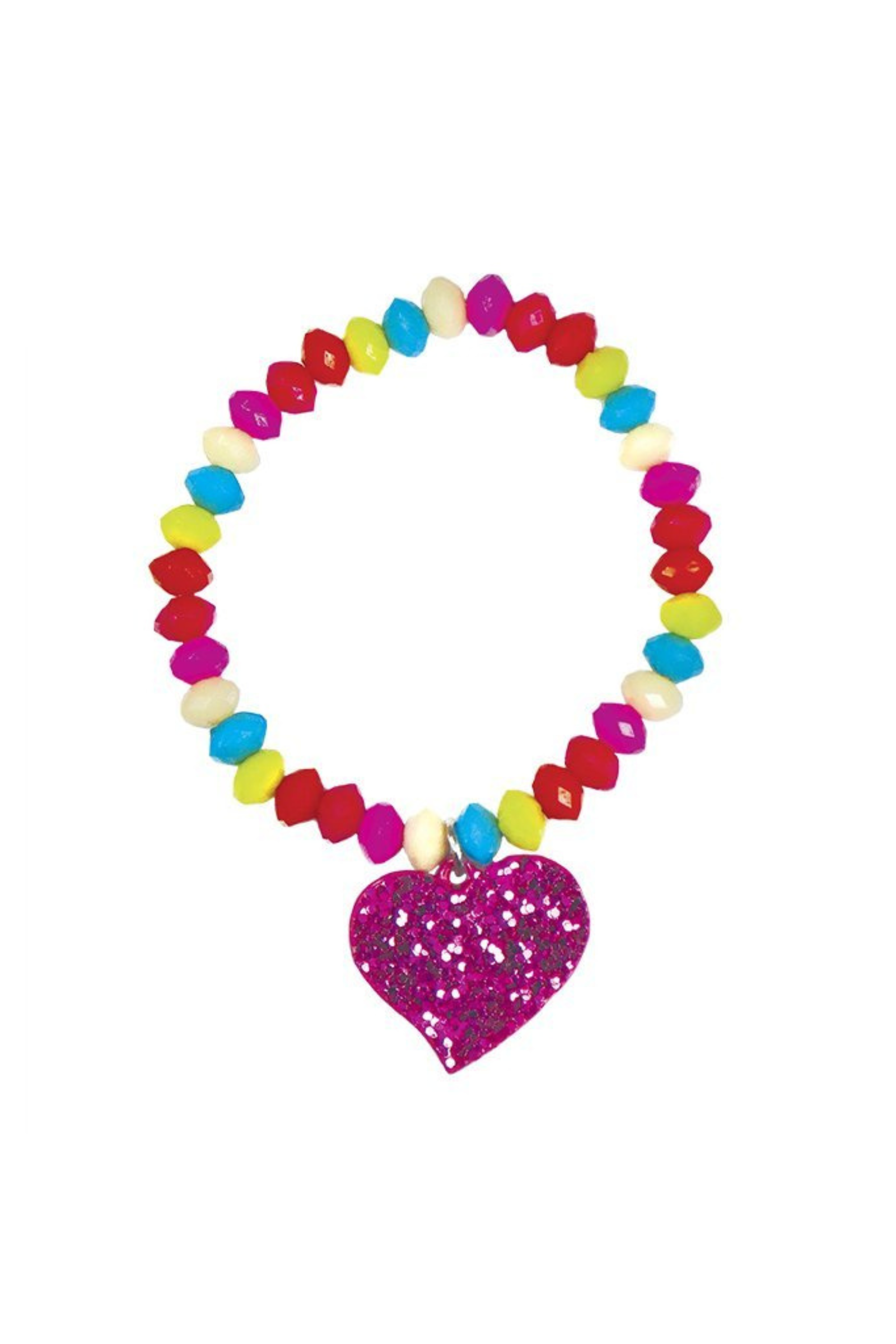 Sparkle Spirited Heart Bracelet