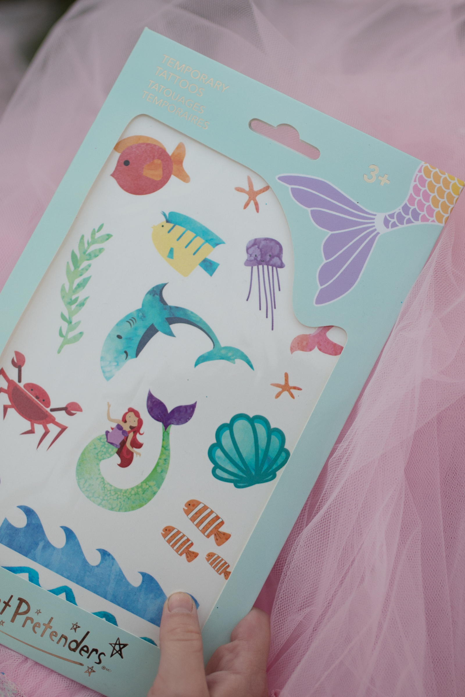 Mermaid Temporary Tattoos