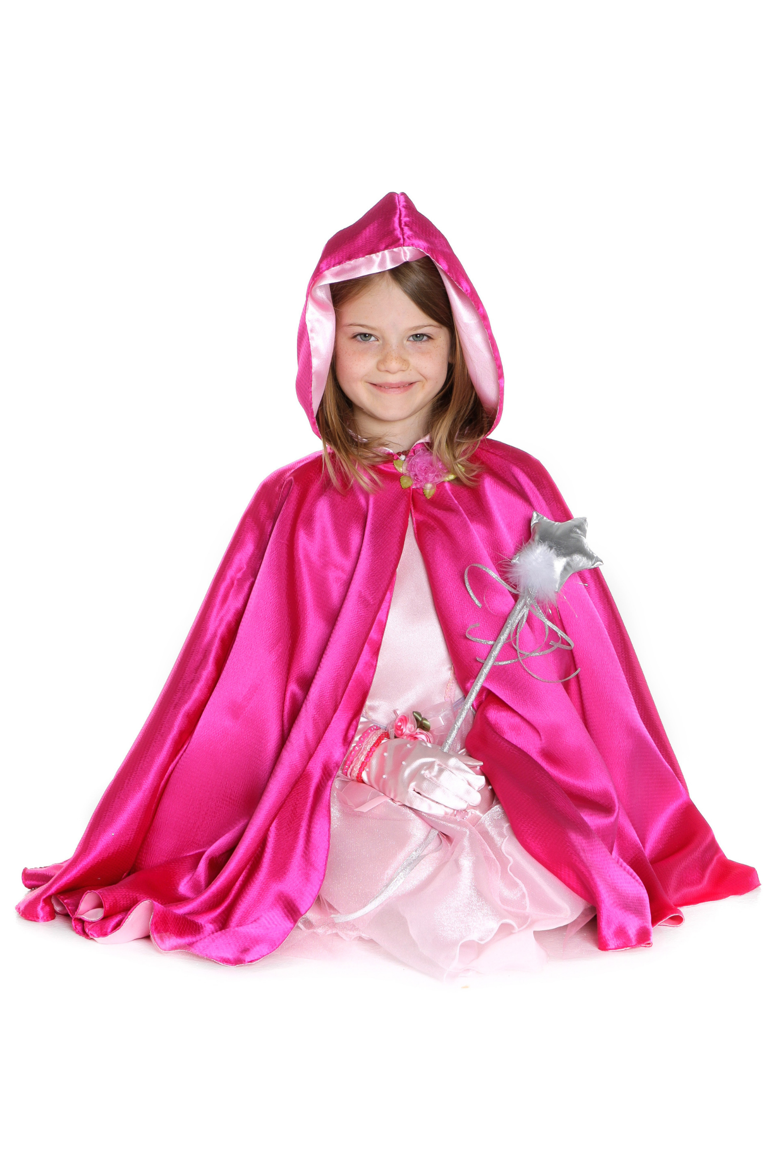 Reversible Hooded Princess Cape