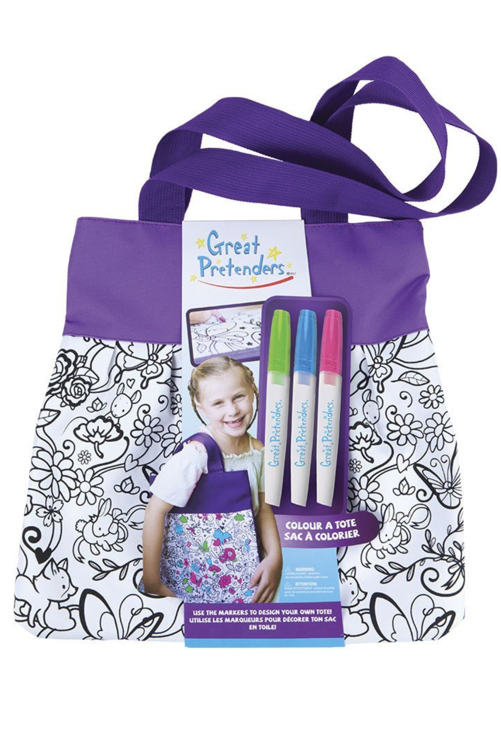 Colour in Tote with 3 Markers