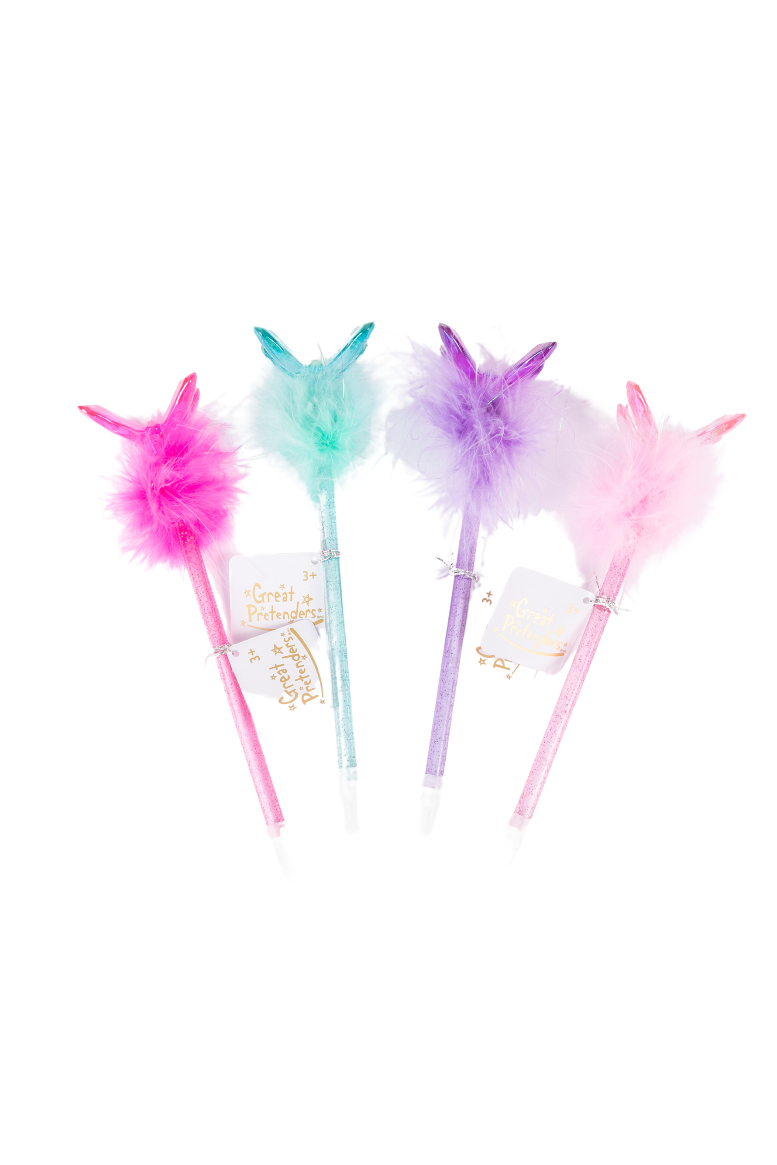 Butterfly Gem Fluffy Pens