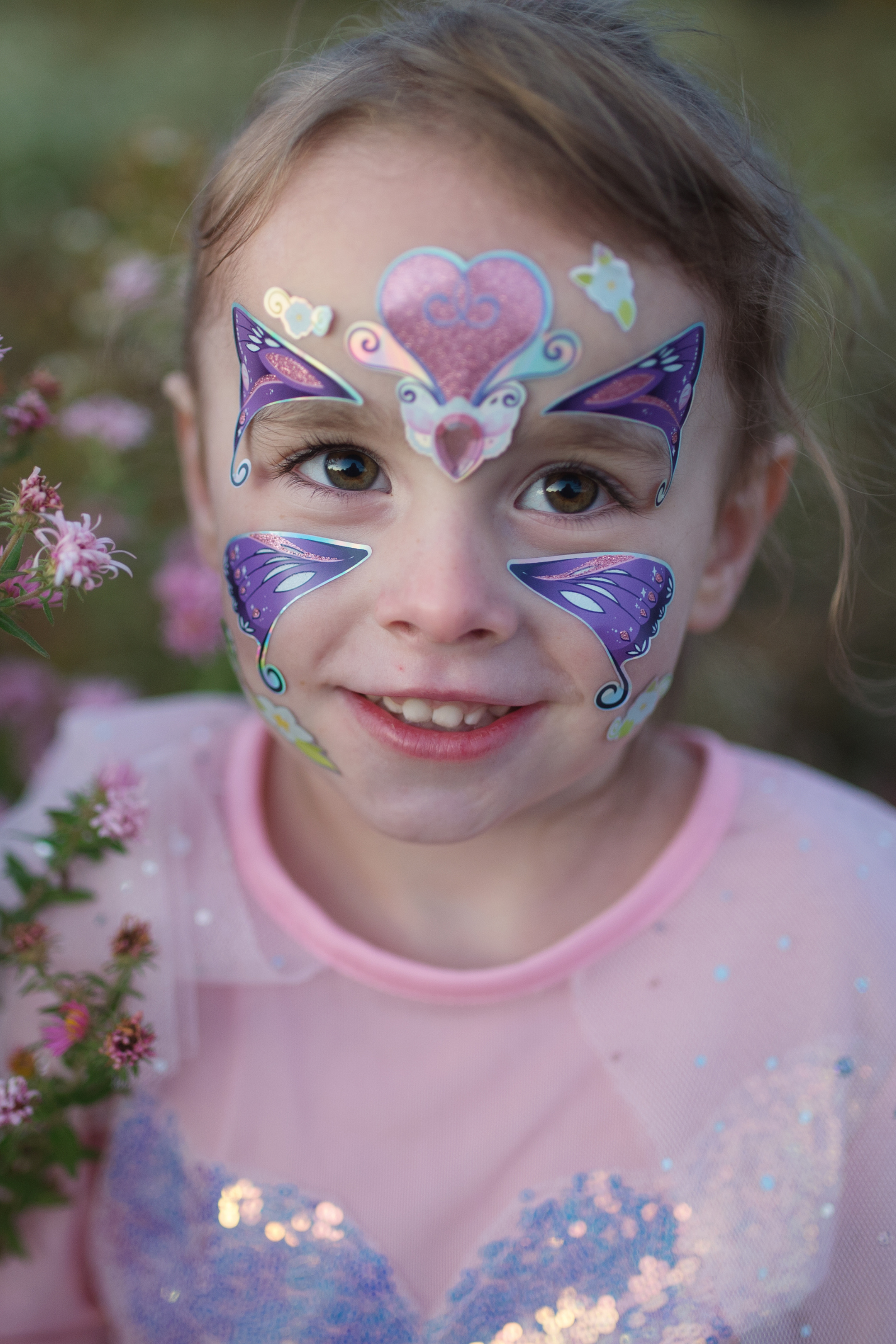 Butterfly Fairy Face Stickers