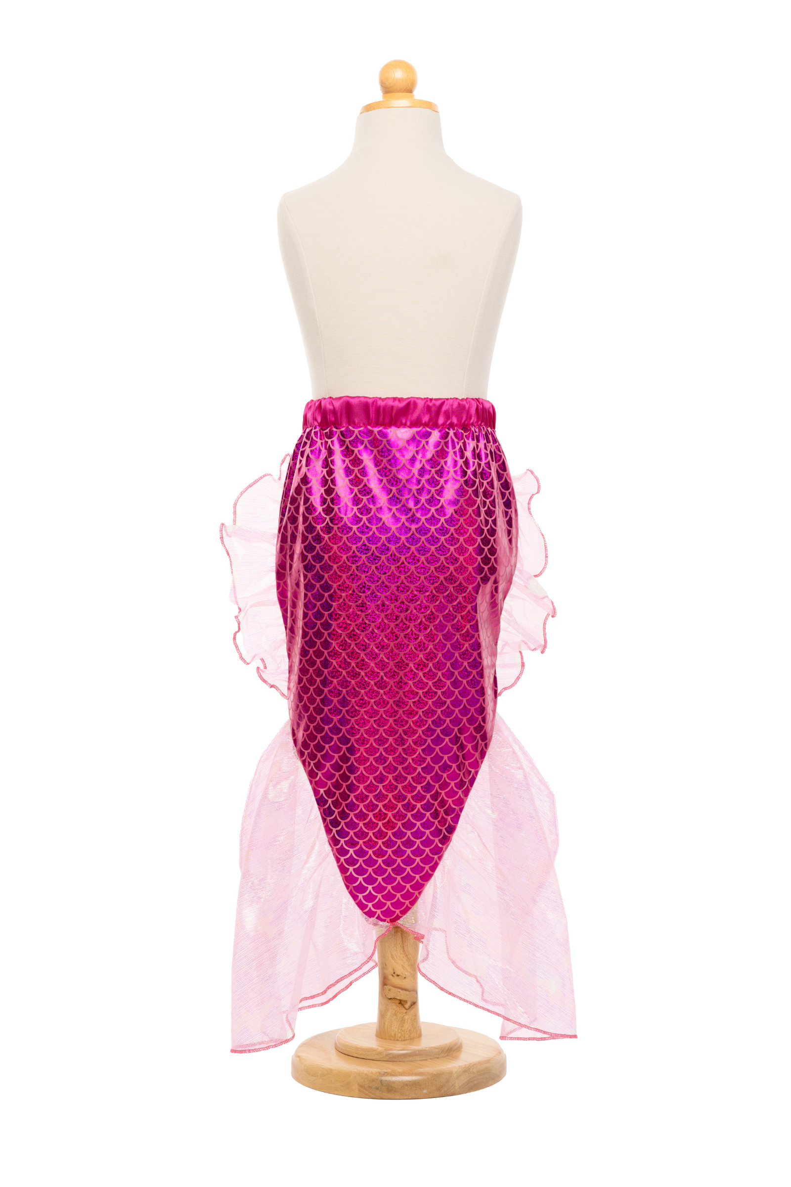 Mermaid Glimmer Skirt Set with Headband